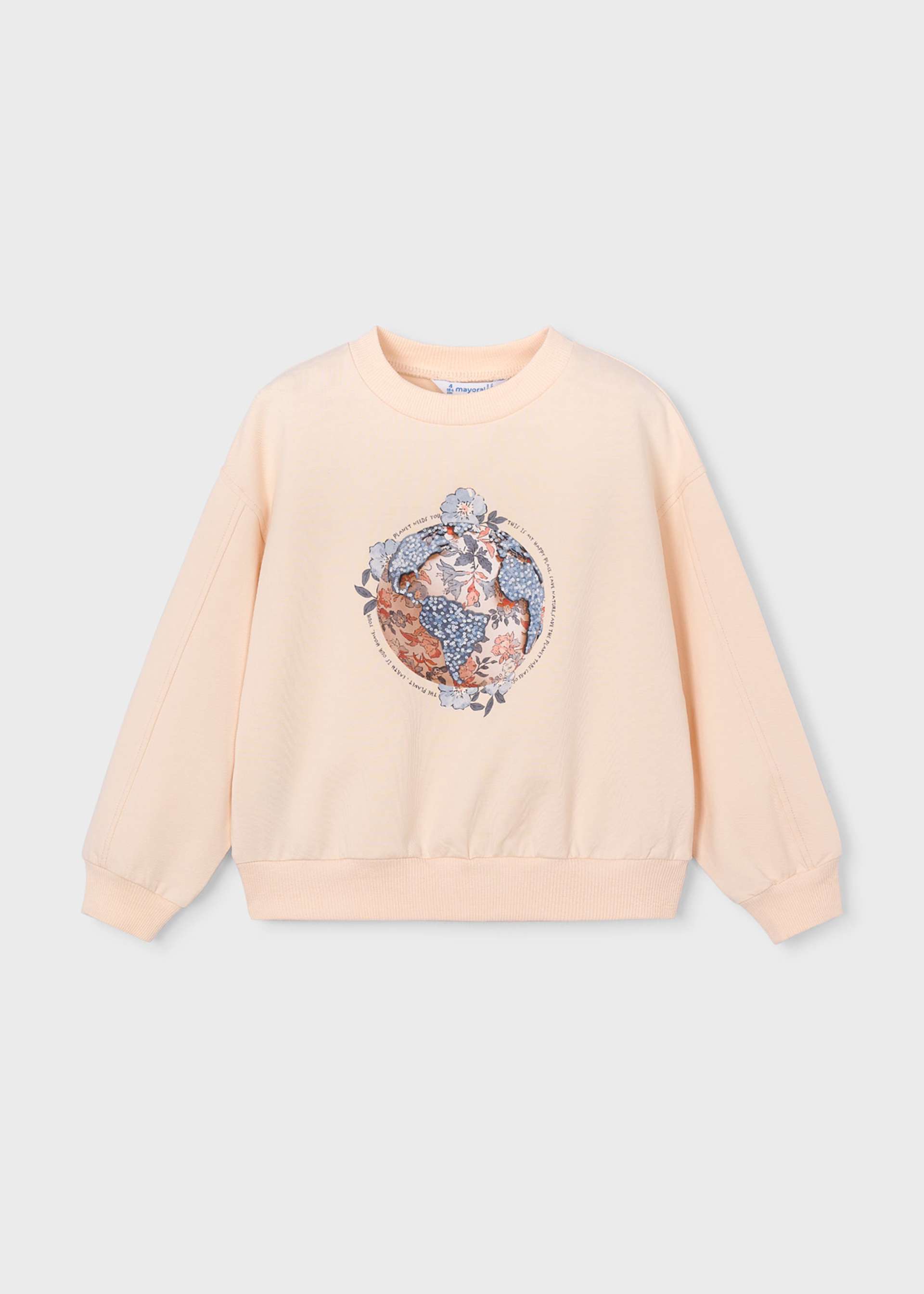 Sweatshirt Printmotiv Mädchen