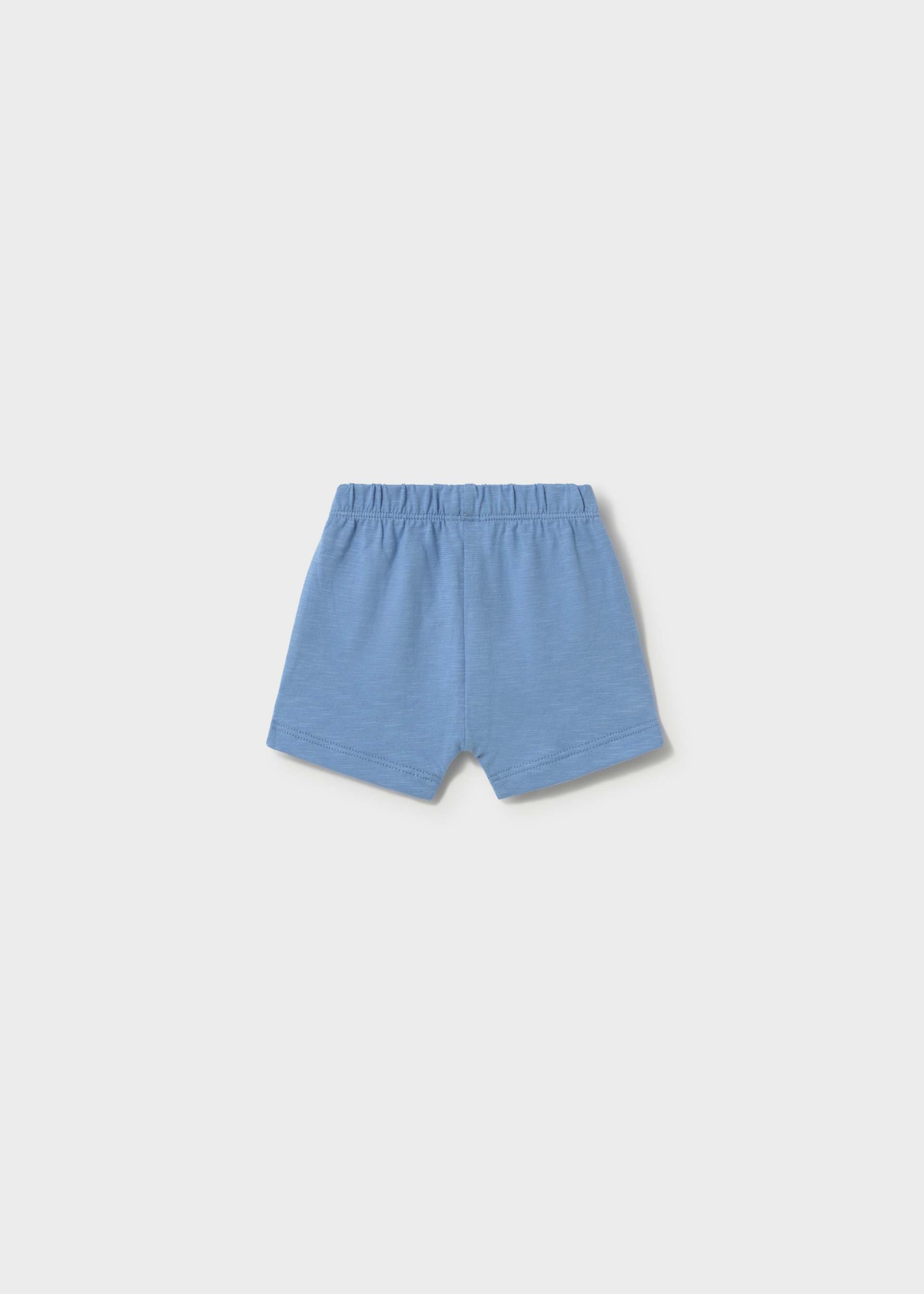 Newborn knit pocket shorts