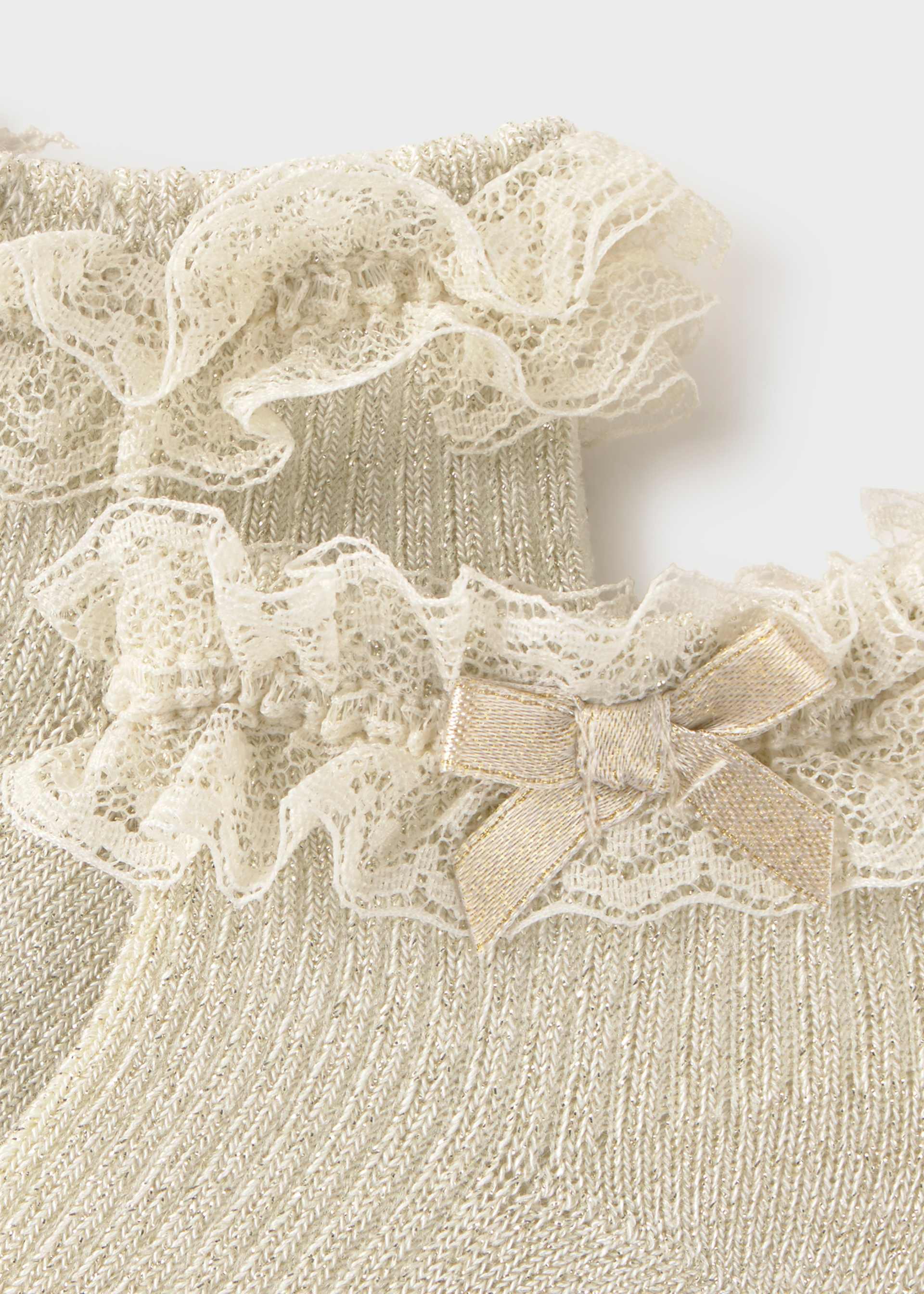 Socken Rüschendetail Neugeborene