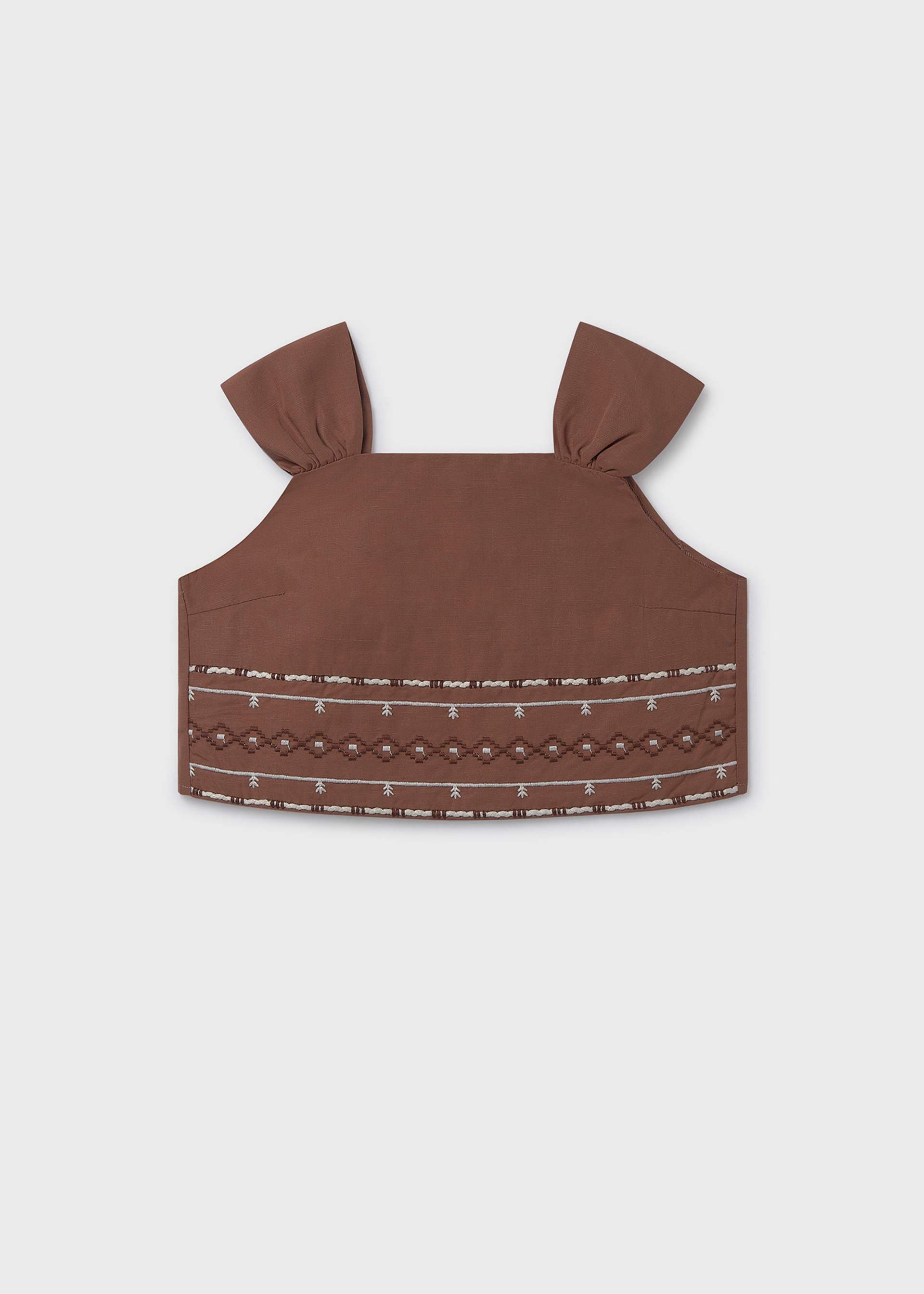 Embroidered top for girls