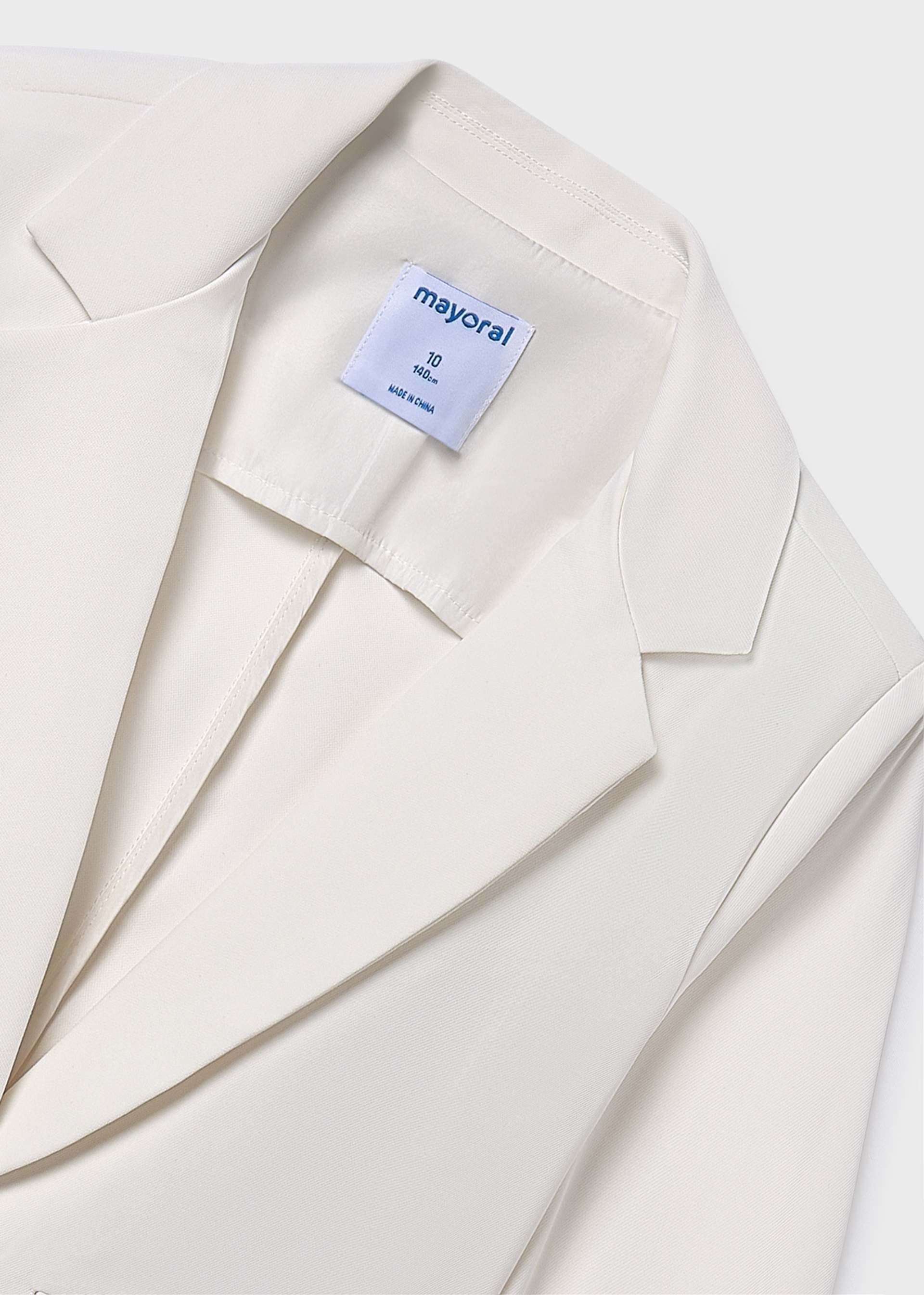 Veste à revers fille