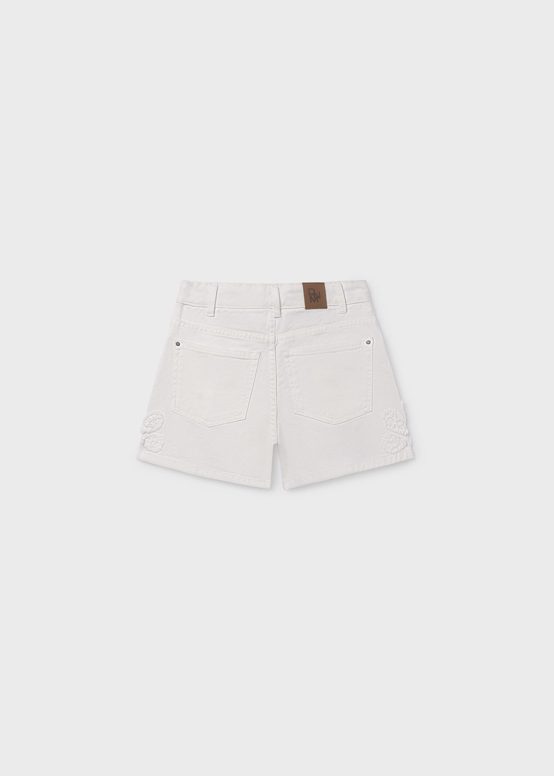 Pantaloncino twill ragazza Pantaloncino twill ragazza