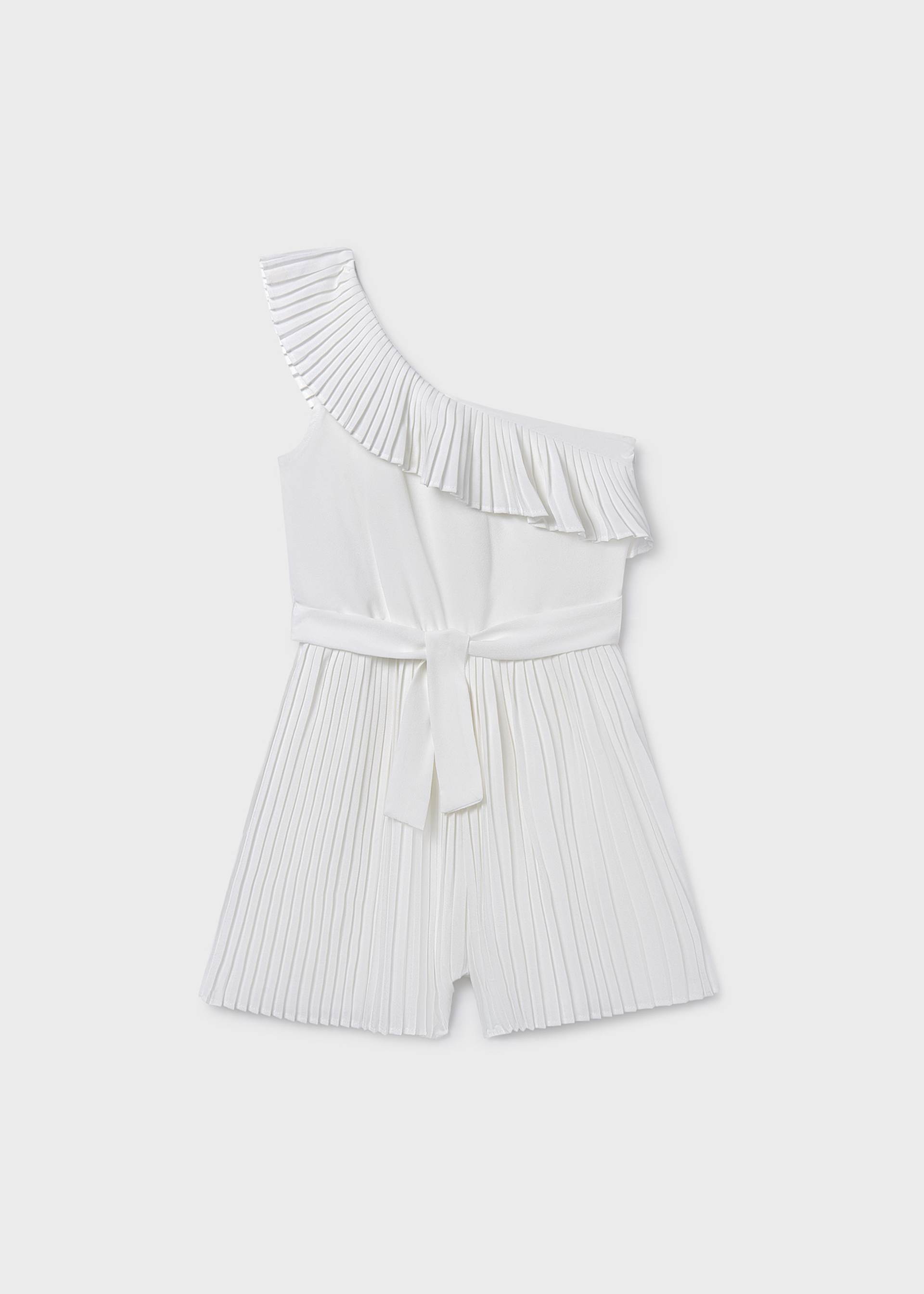 Kurzer Jumpsuit plissiert Teenager Mädchen