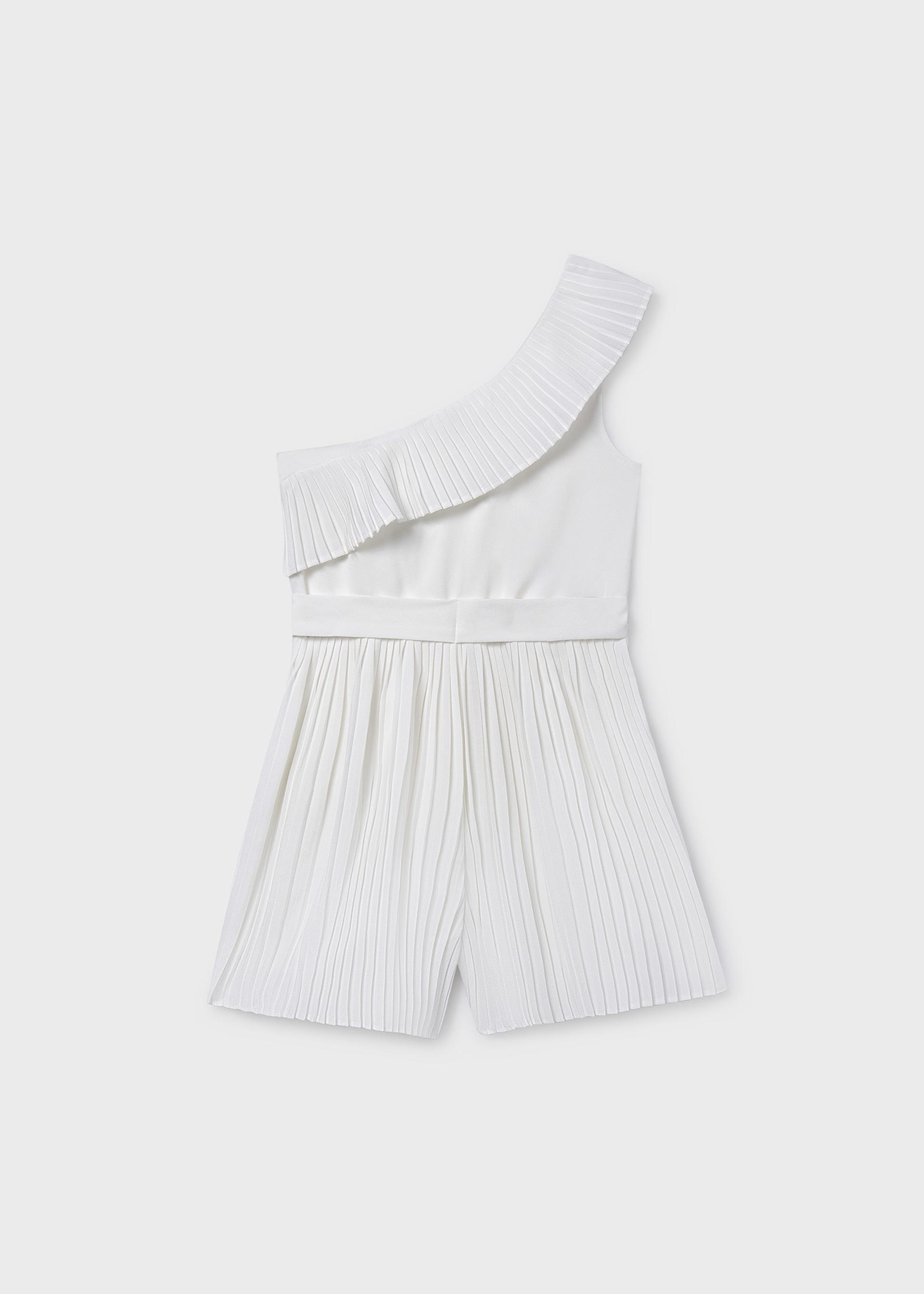 Girl Pleated Romper