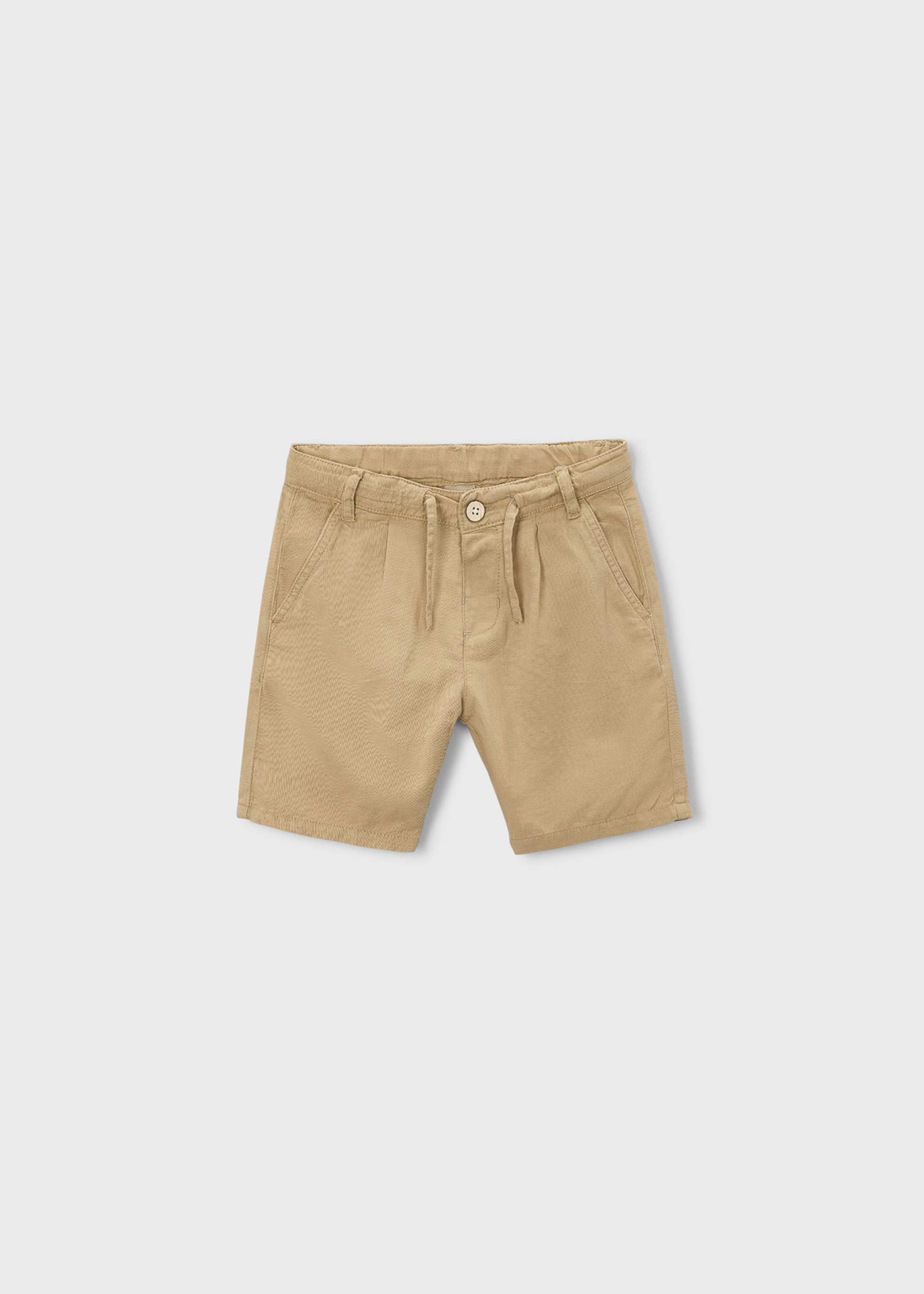 Boy Linen Relaxed Fit Shorts