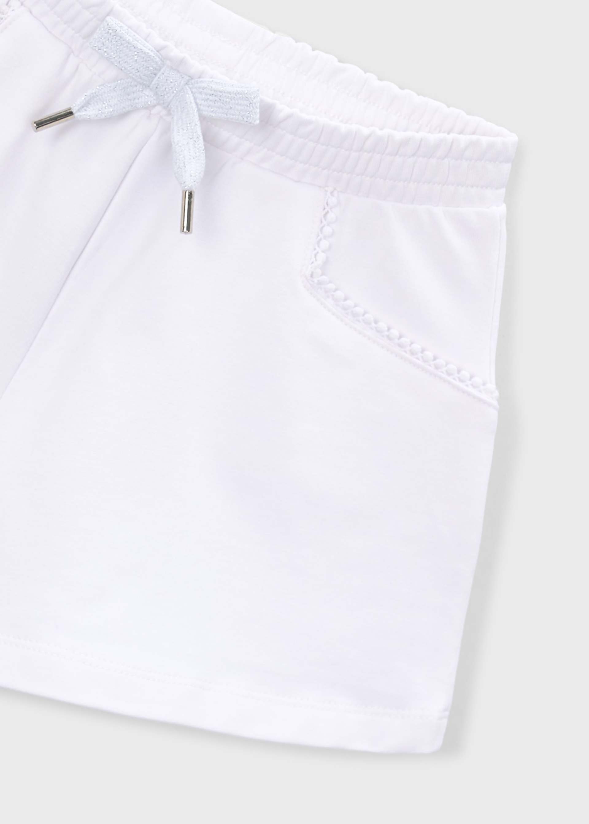 Pantalón corto de chándal básico niña