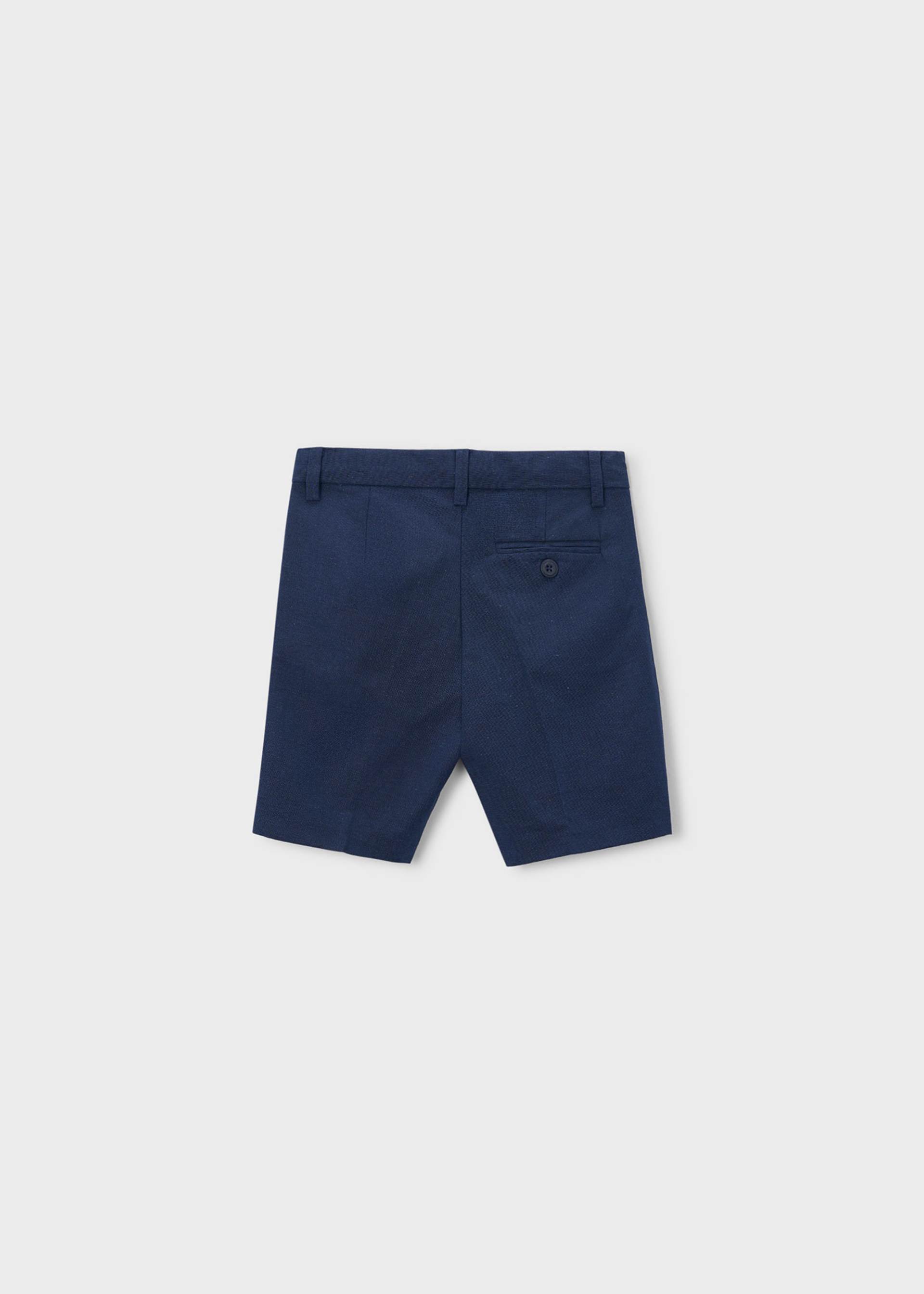 Linen Bermuda shorts for boys