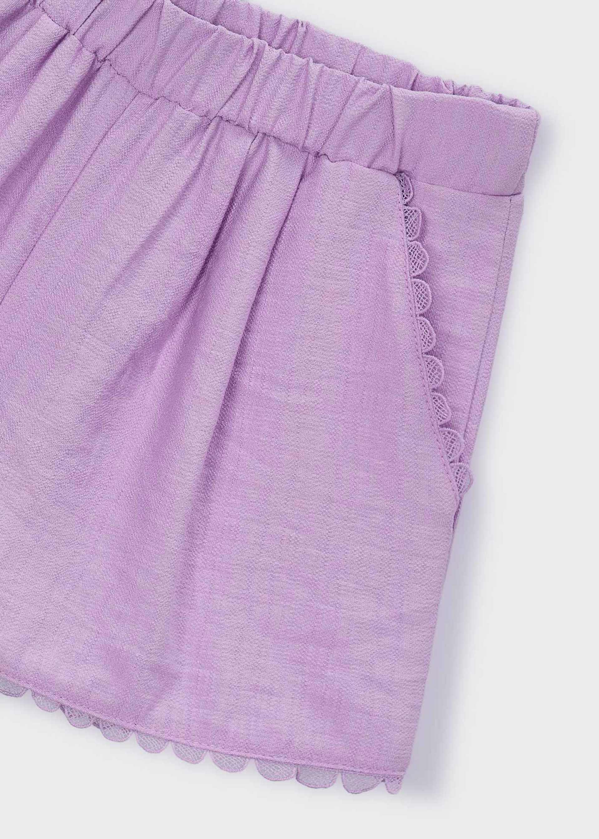 Hose mit Faltendetails Mädchen