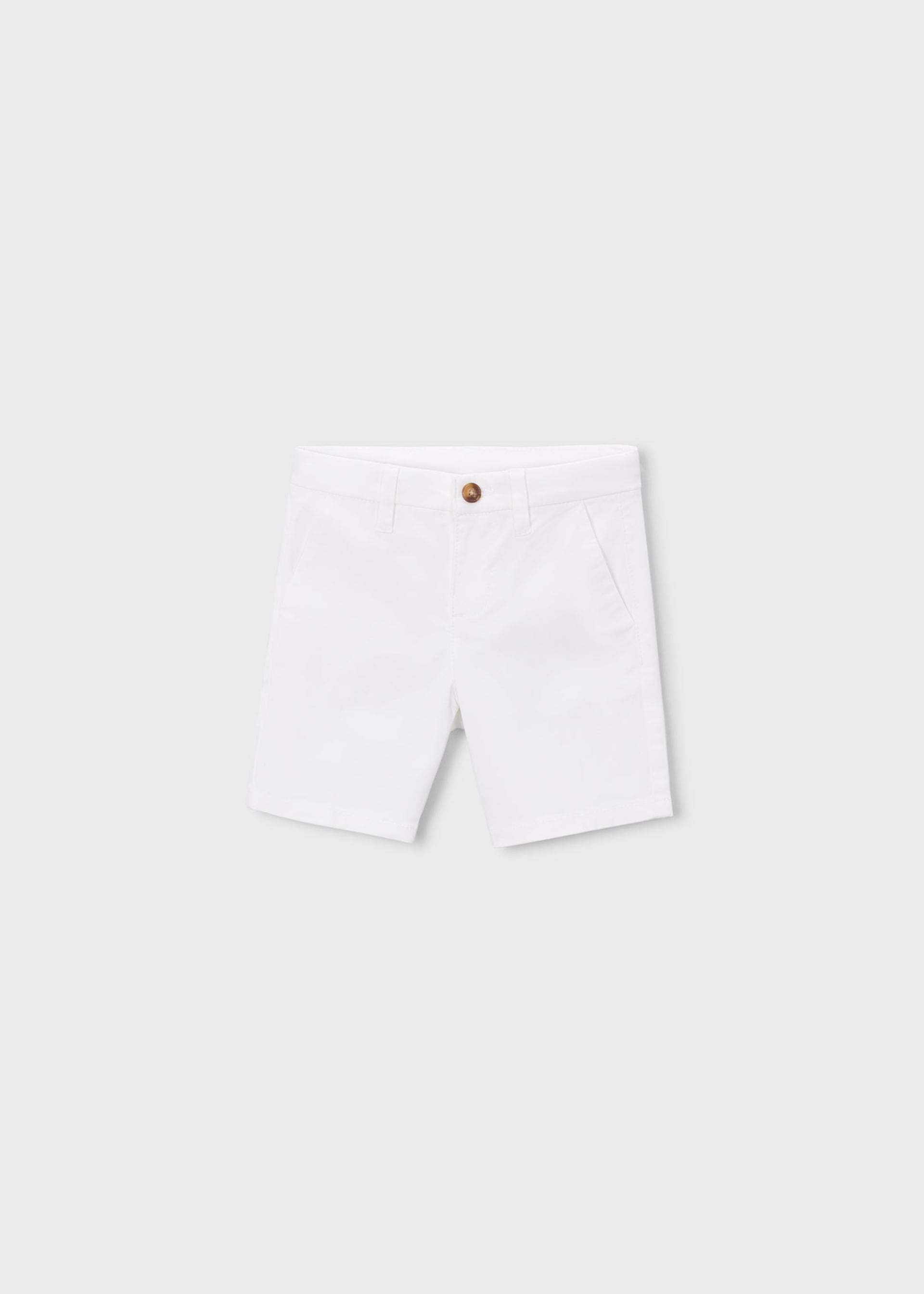 Bermuda chino sergé basique garçon