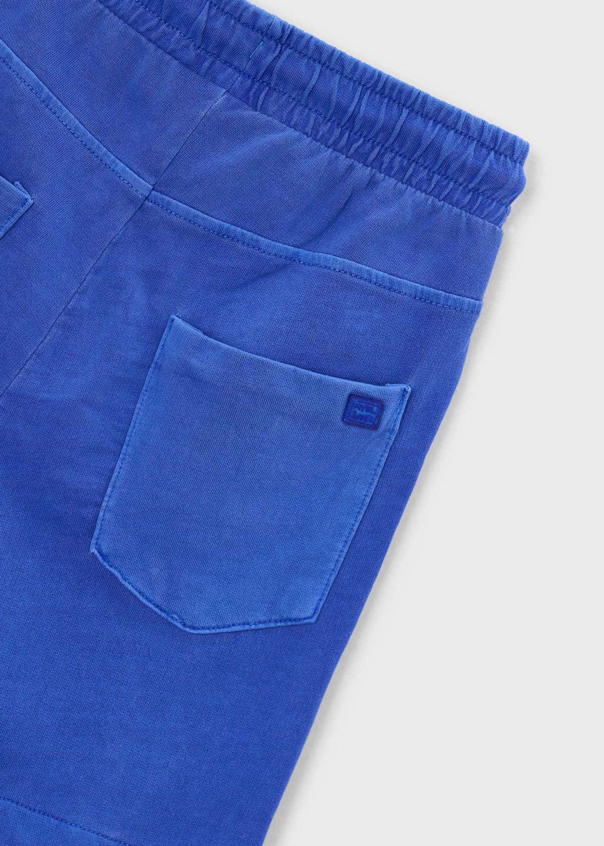 Bermudas efeito lavado menino