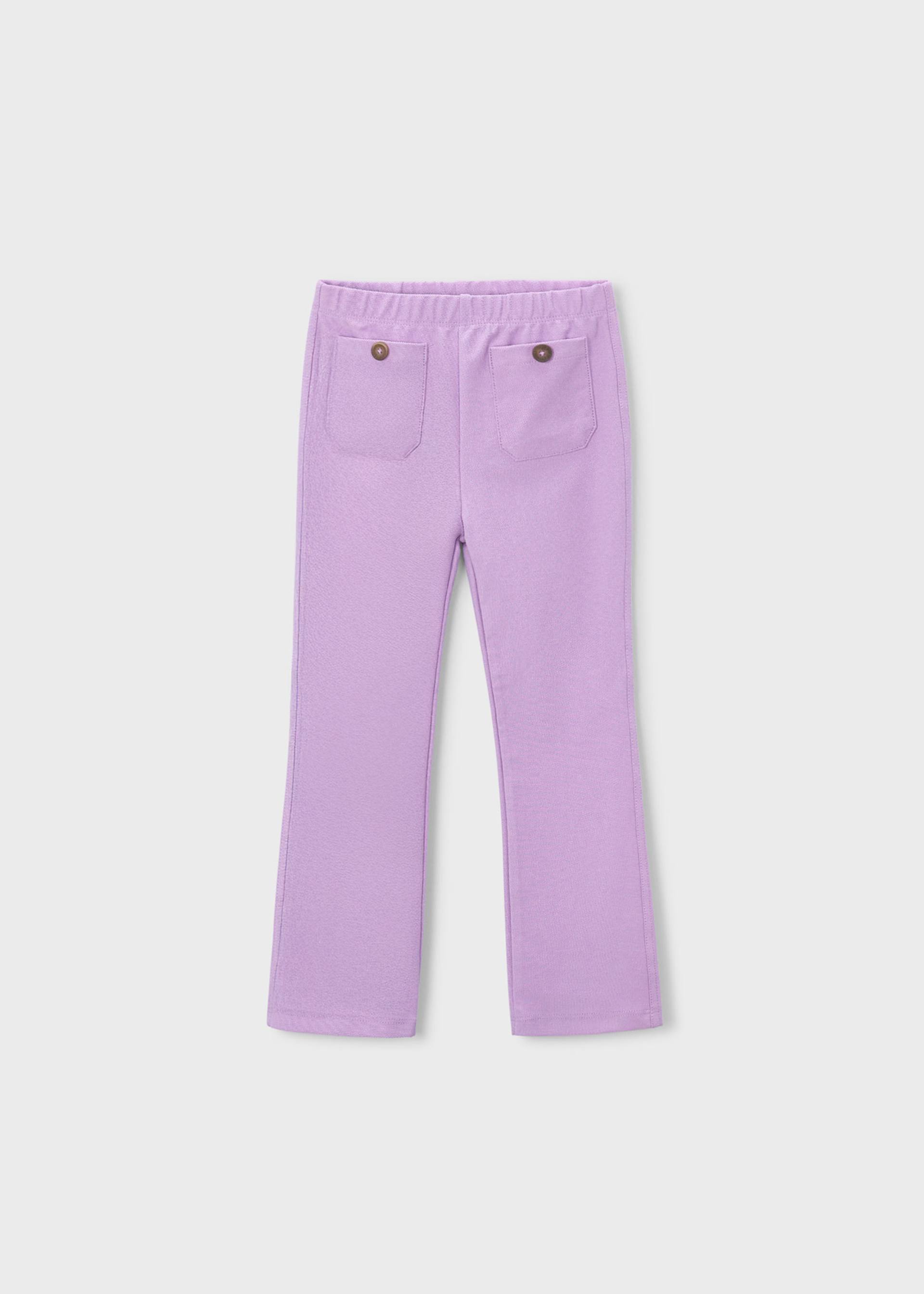 Legging flare bolsillos niña