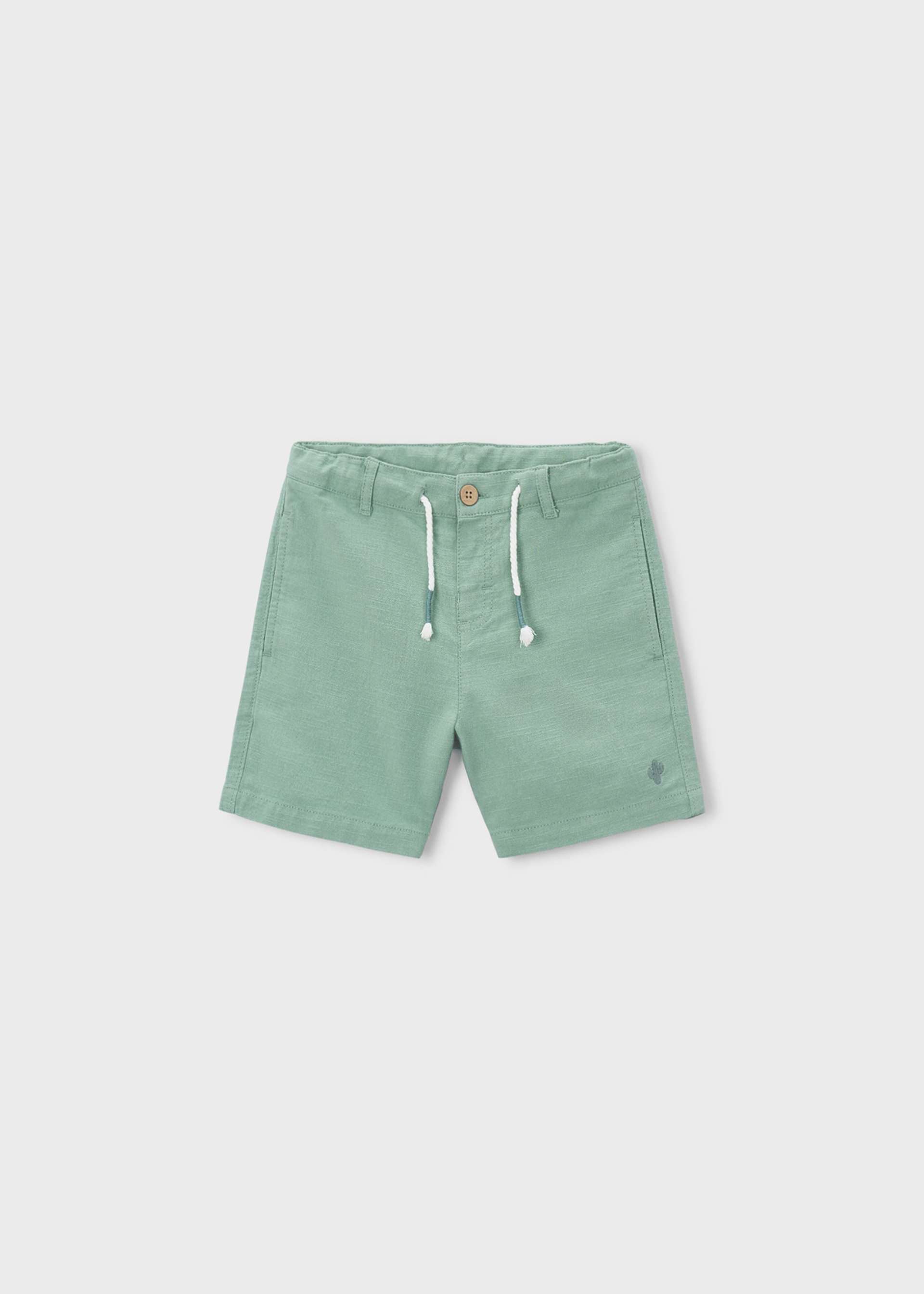Elasticated waist Bermuda shorts