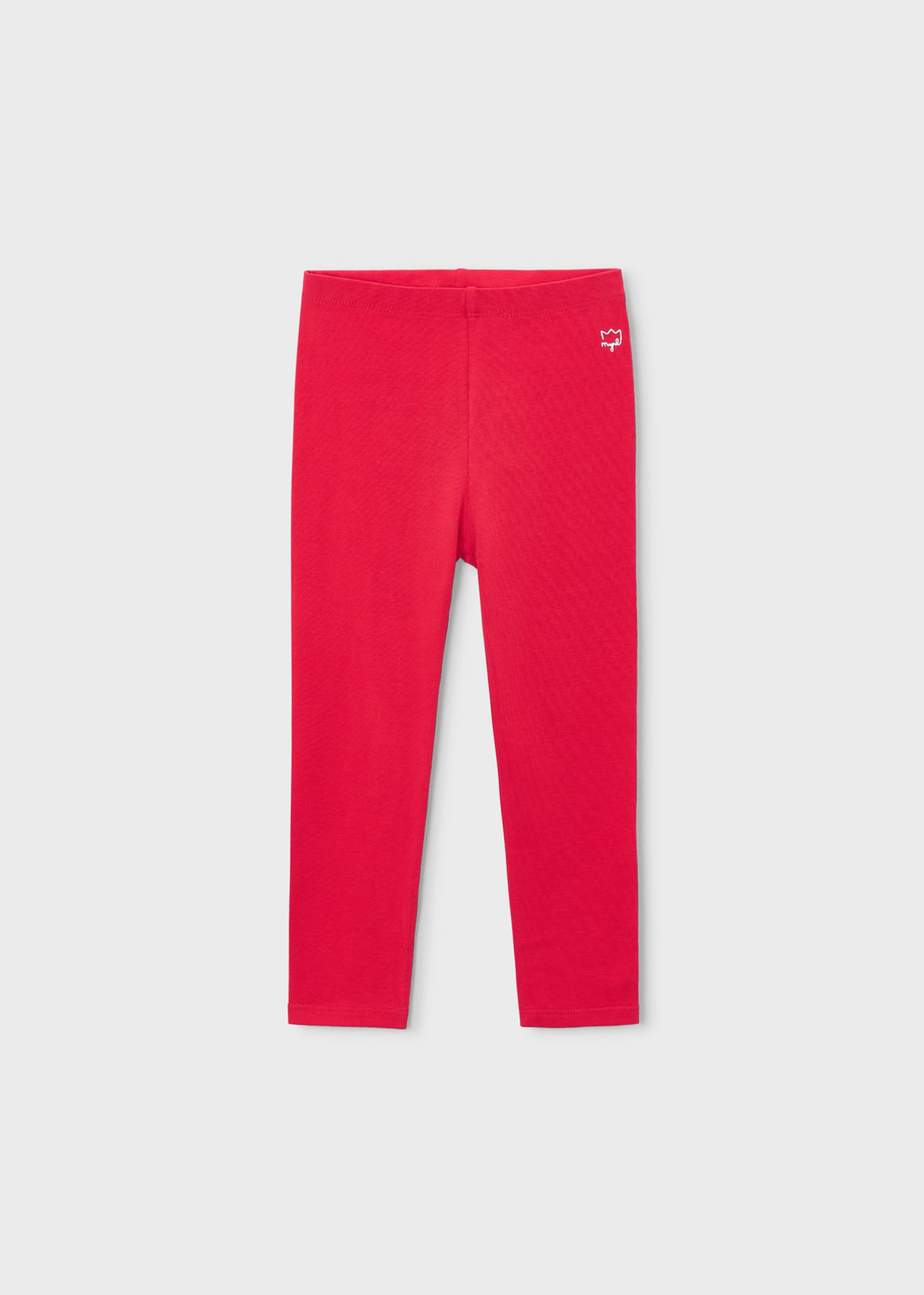 Leggings basic lungo bambina