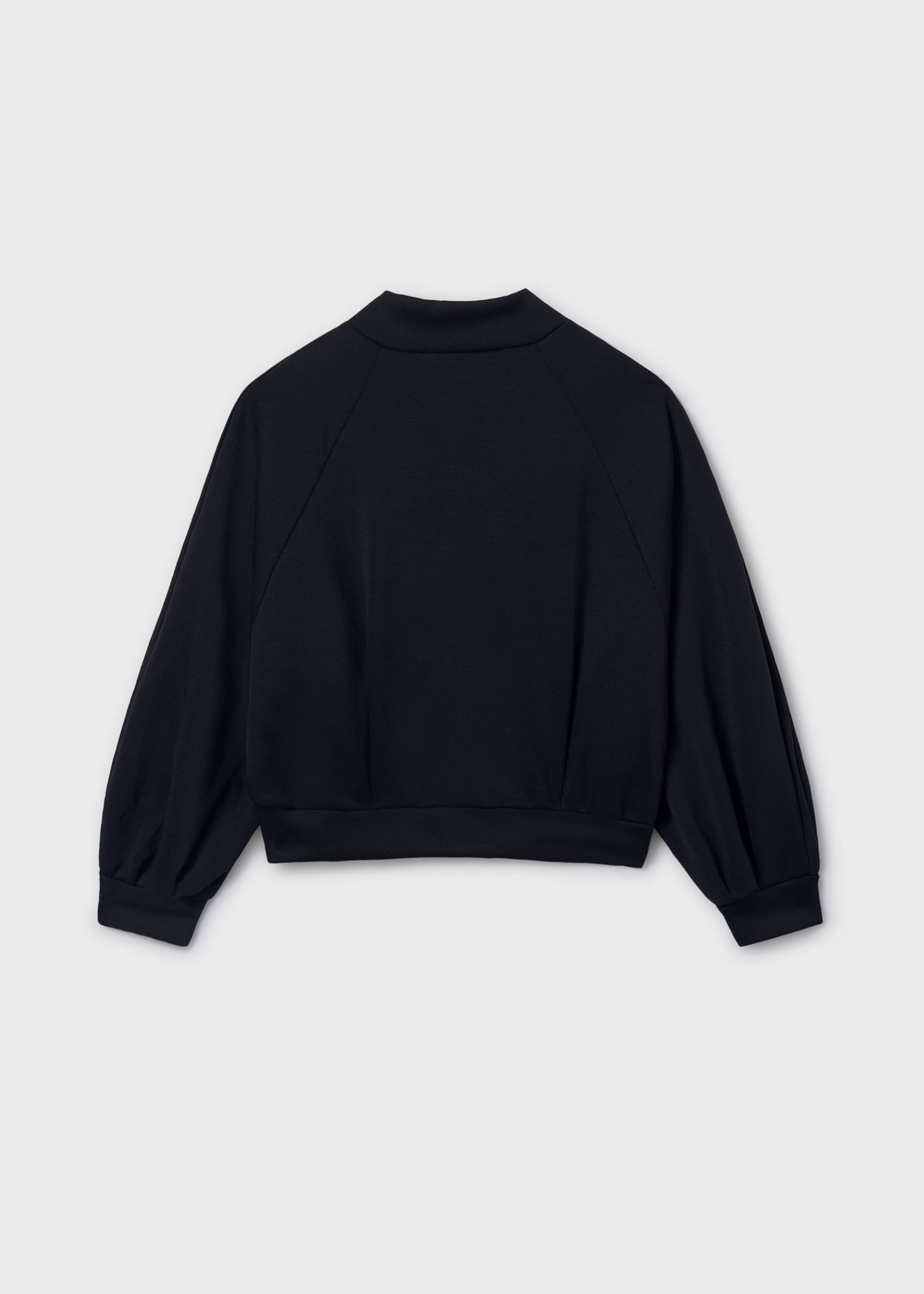 Girls' zip-up sweatshirt