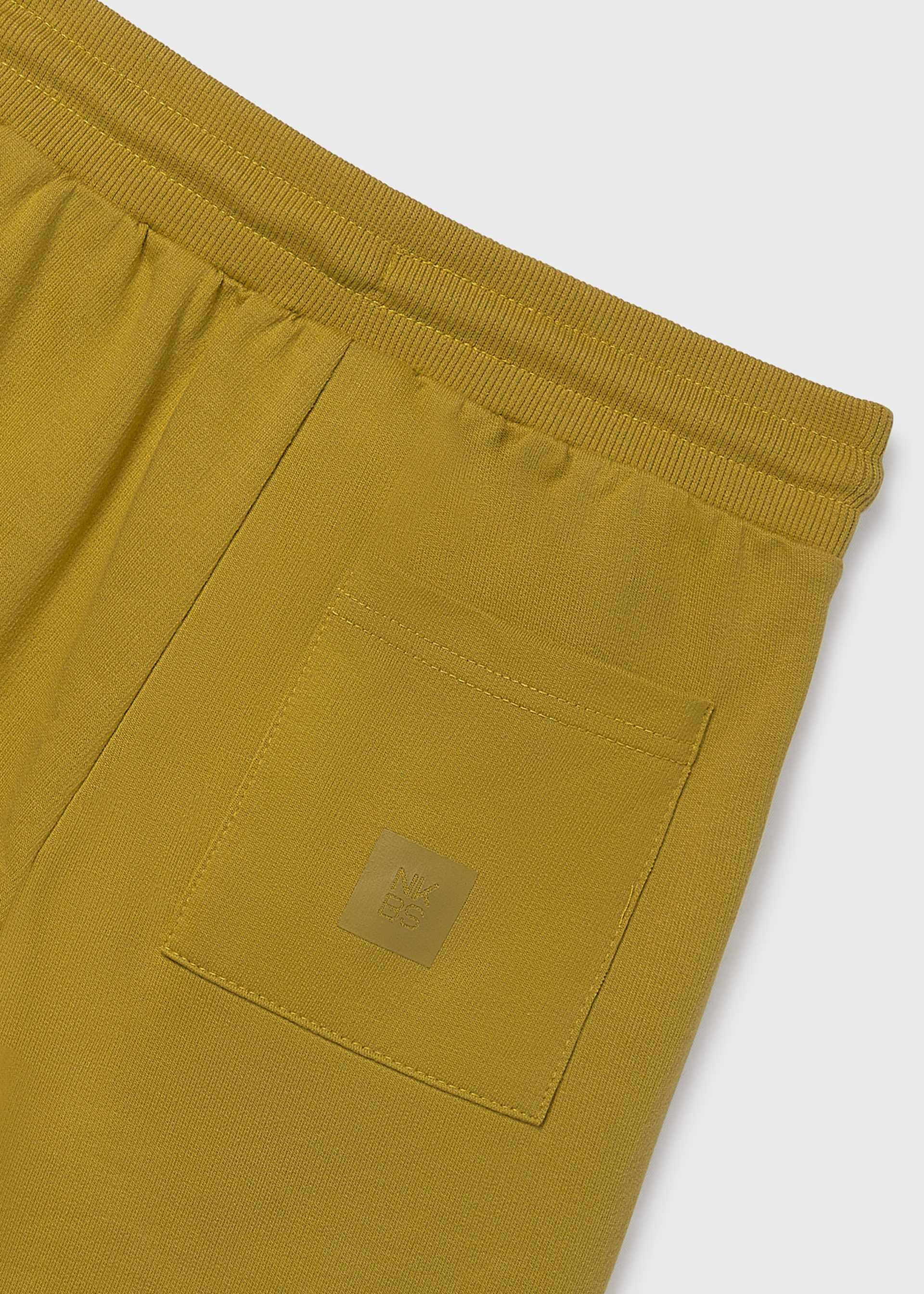 Jogging-Bermudas basic Teenager Jungen