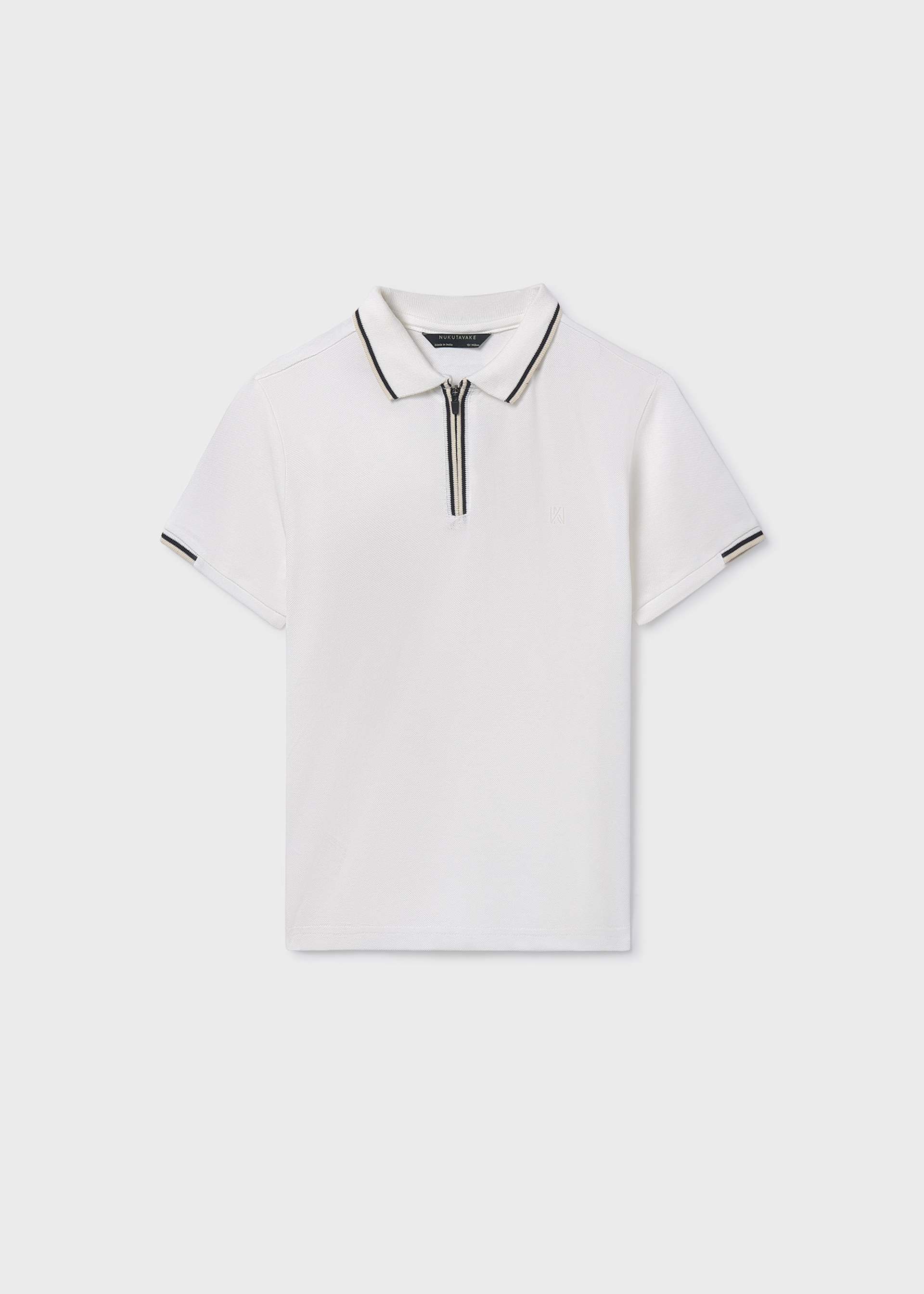 Poloshirt Reißverschluss Teenager Jungen