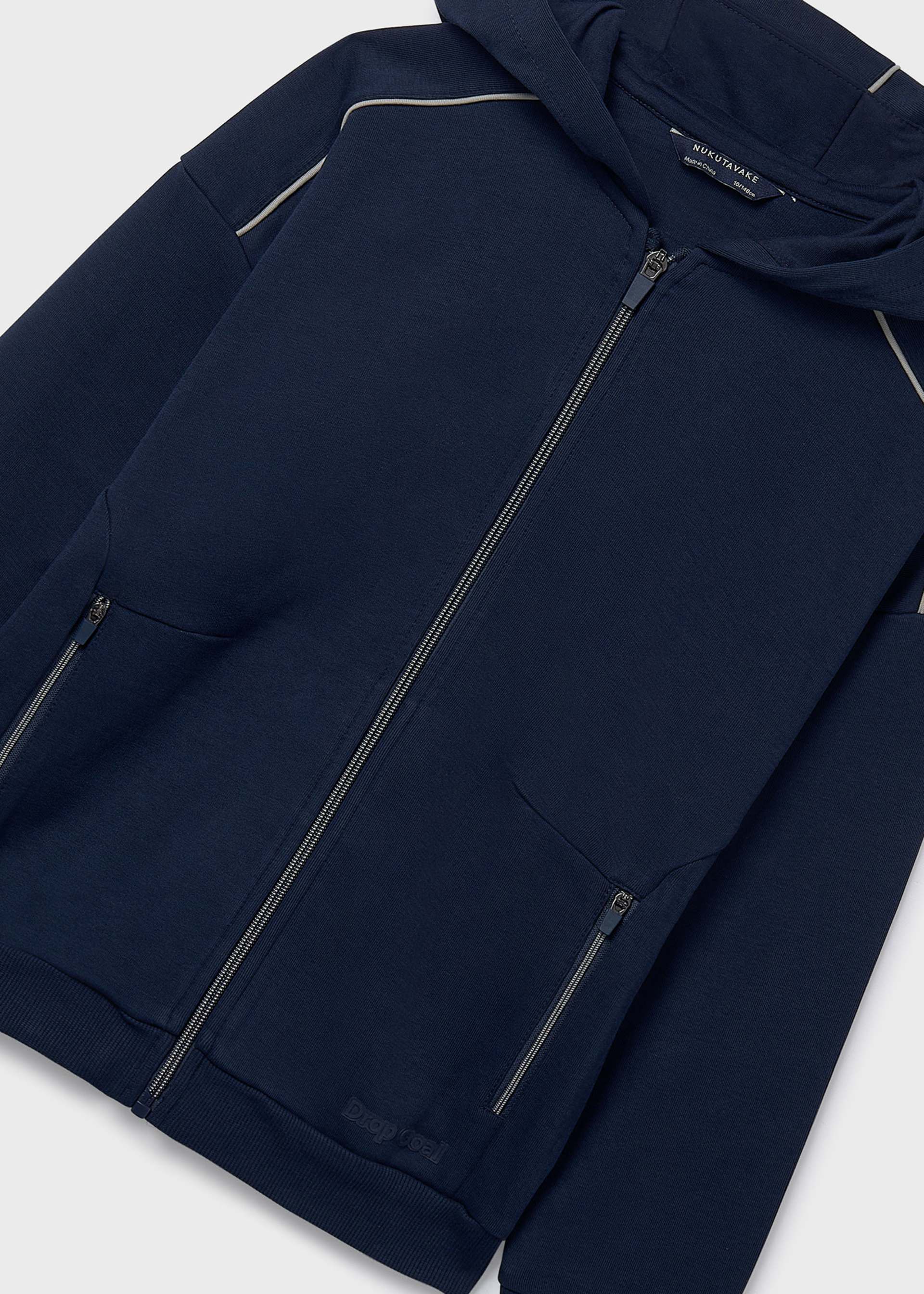Boys' zip-up sweatshirt