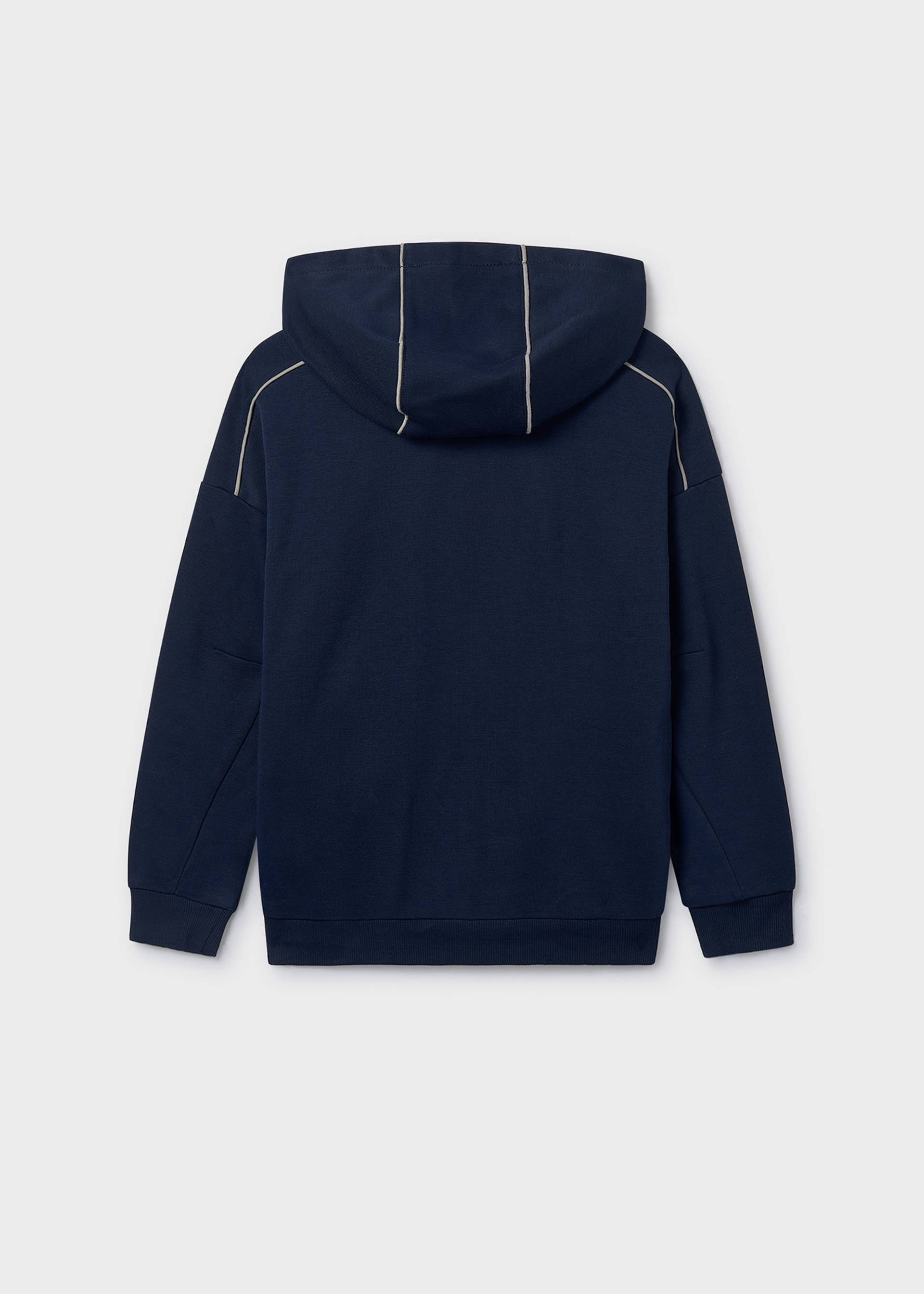 Boys' zip-up sweatshirt