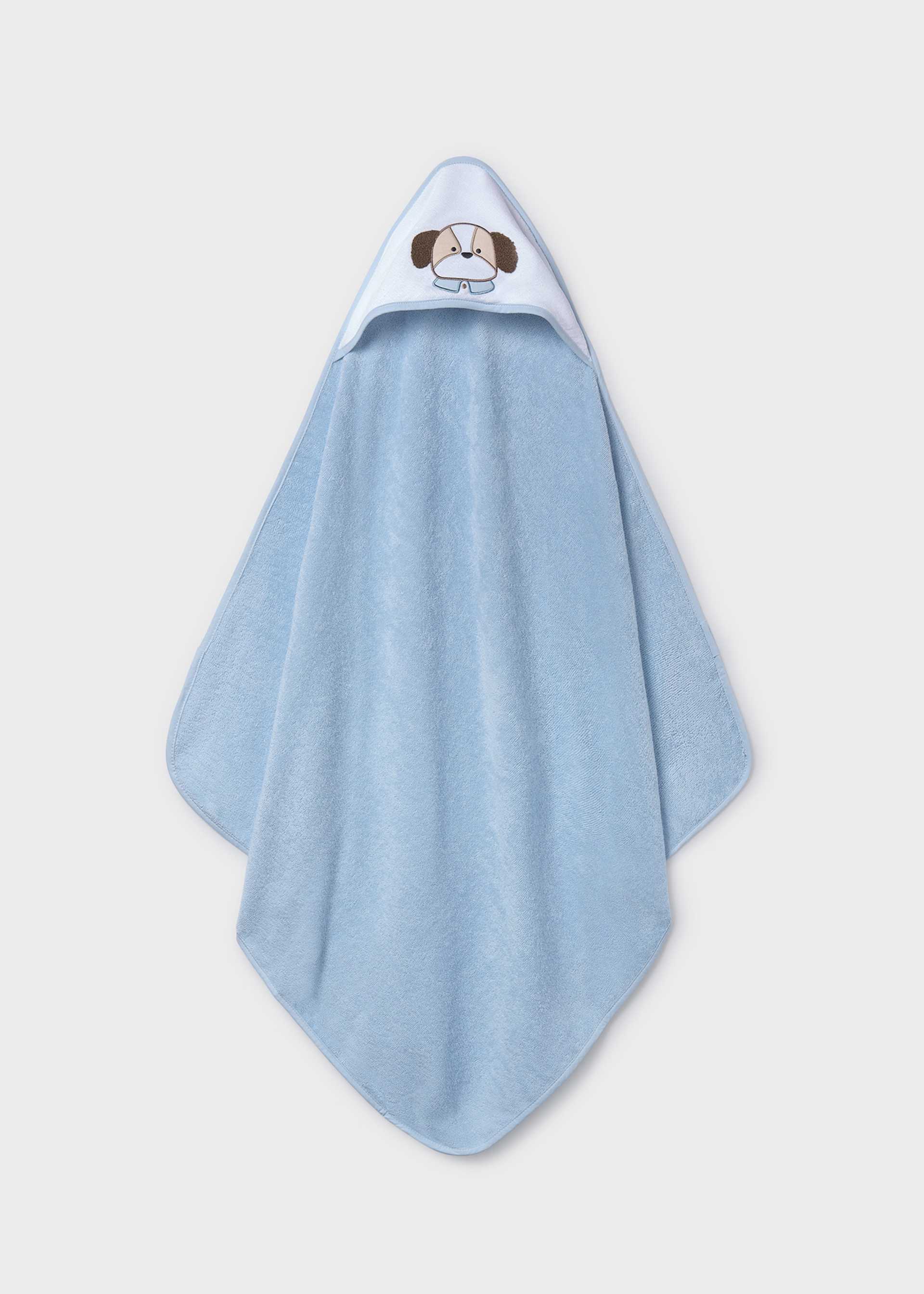 Baby animal hooded towel