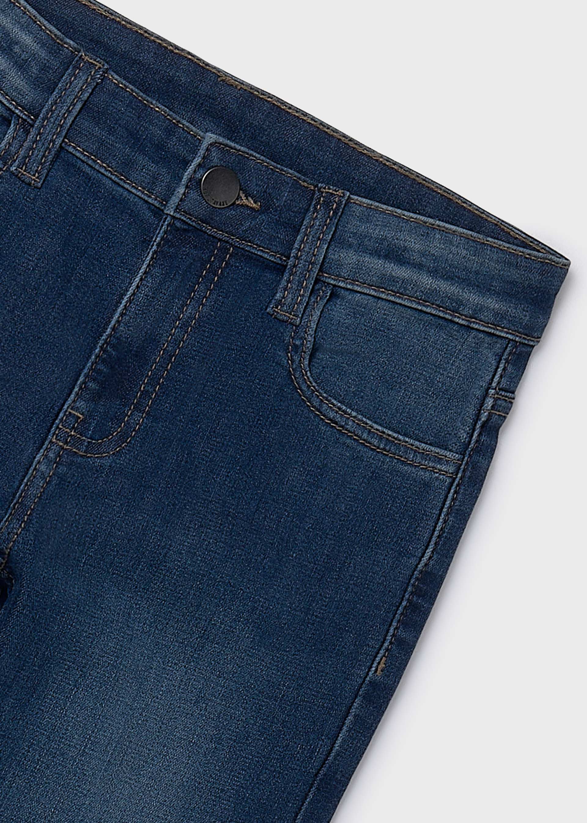 Calças ganga slim fit básicas