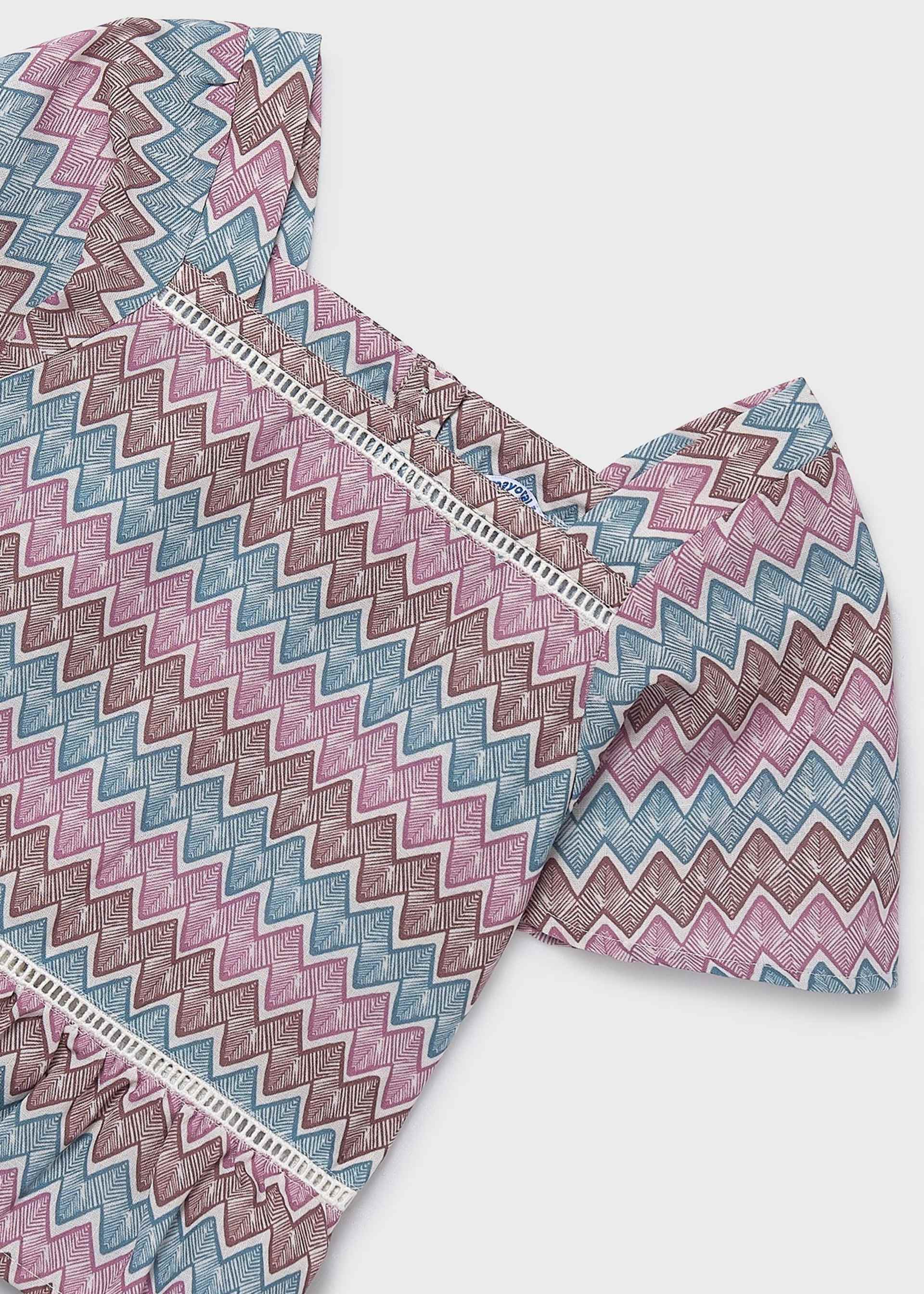 Blouse imprimée fille