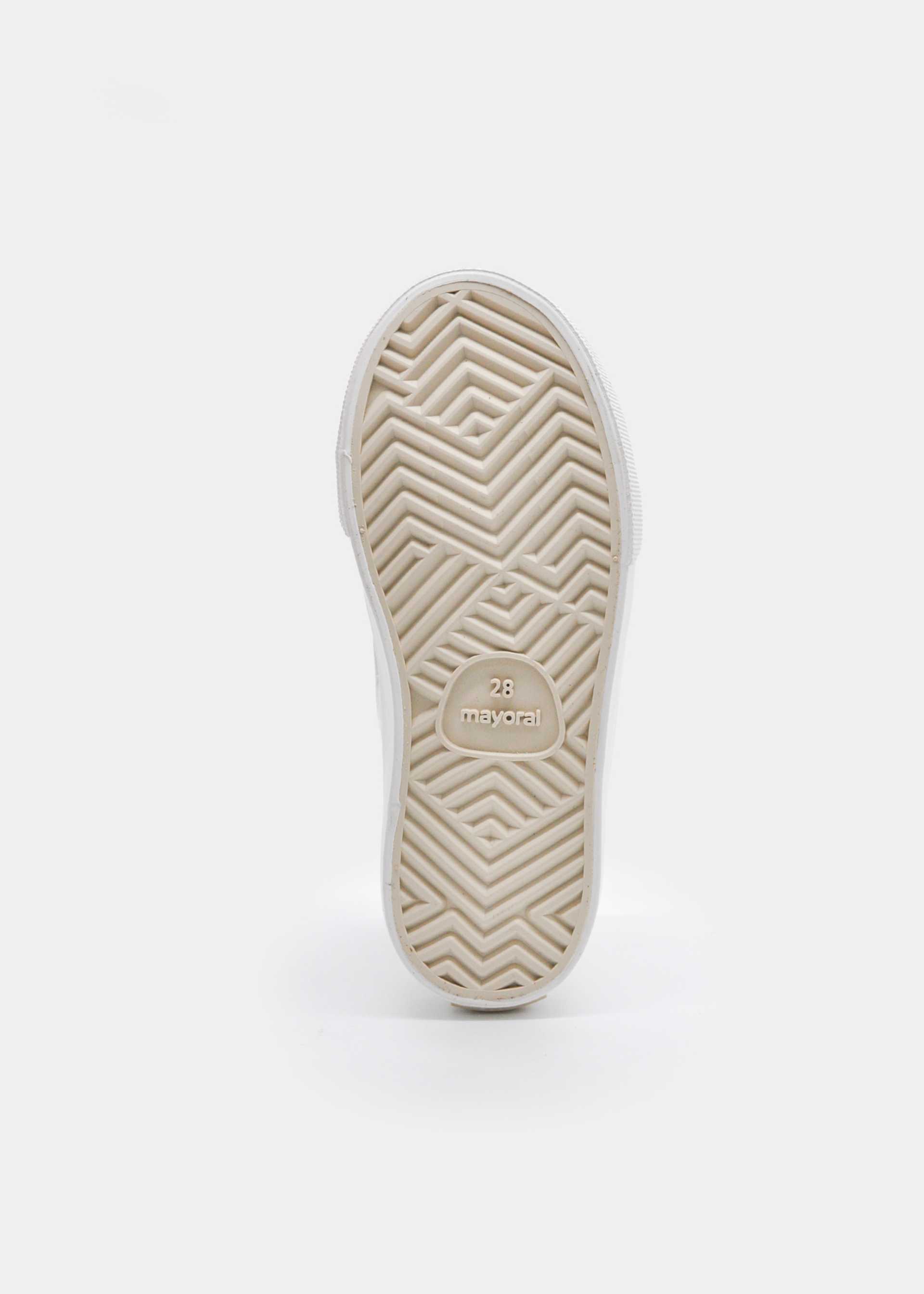 High-top openwork trainers for girls