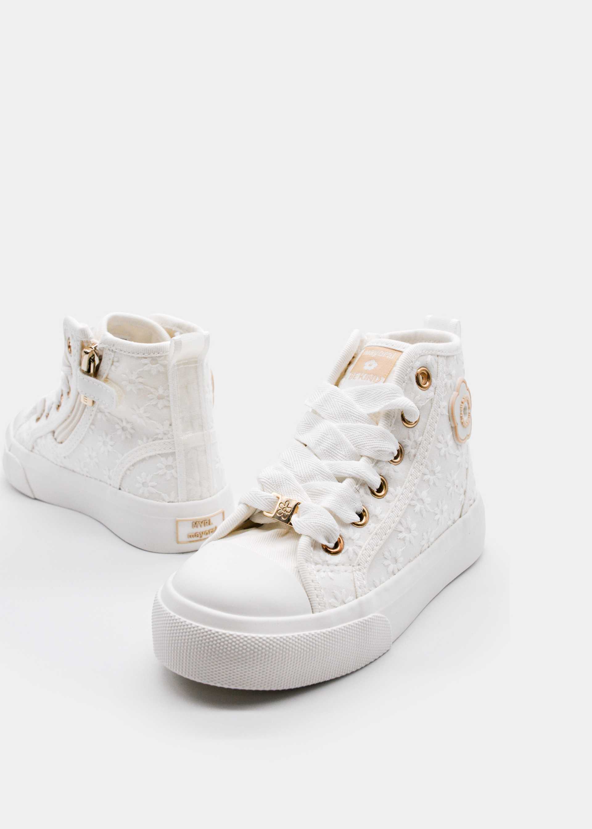 Girl Openwork Ankle Boots