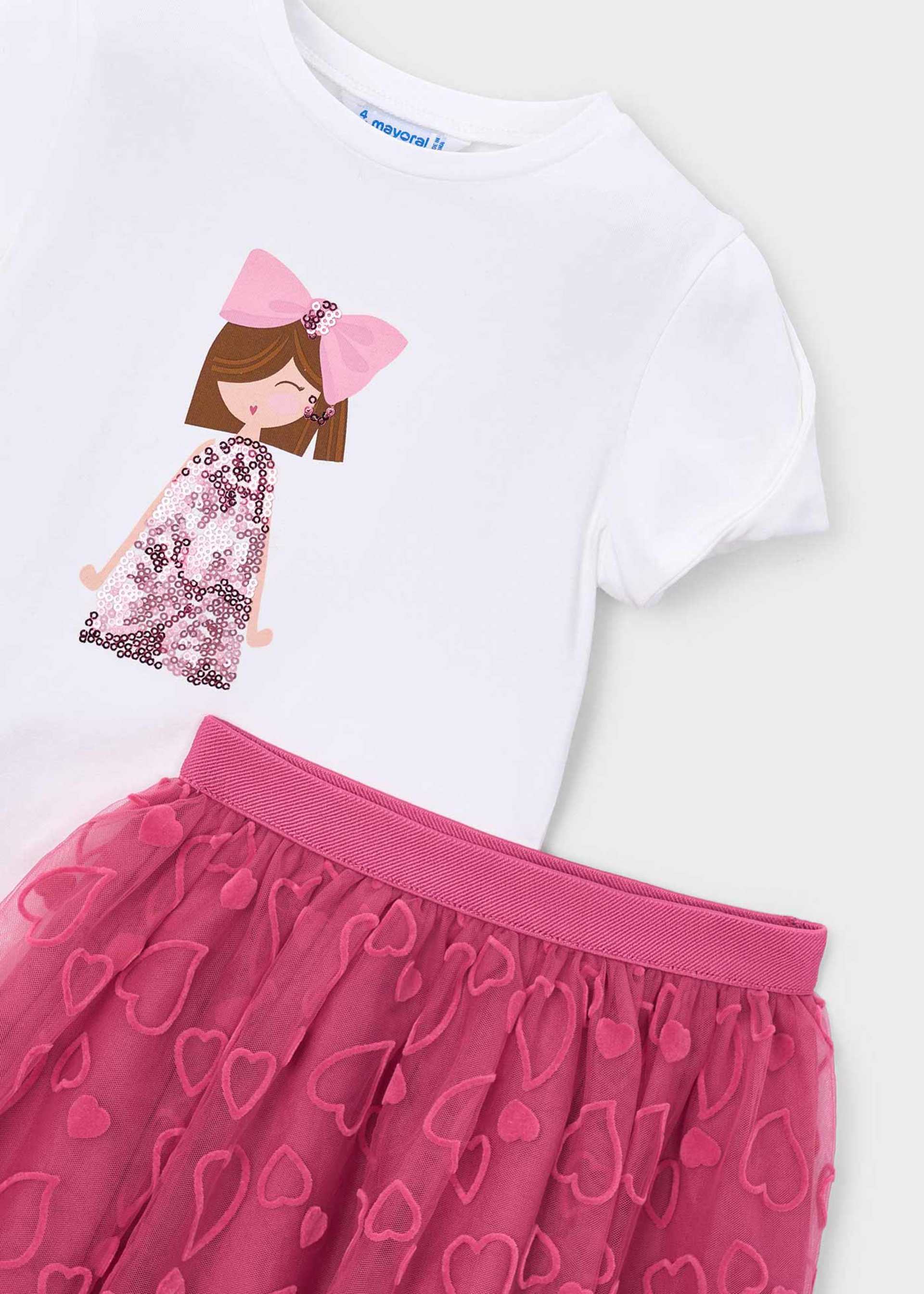 Ensemble jupe en tulle