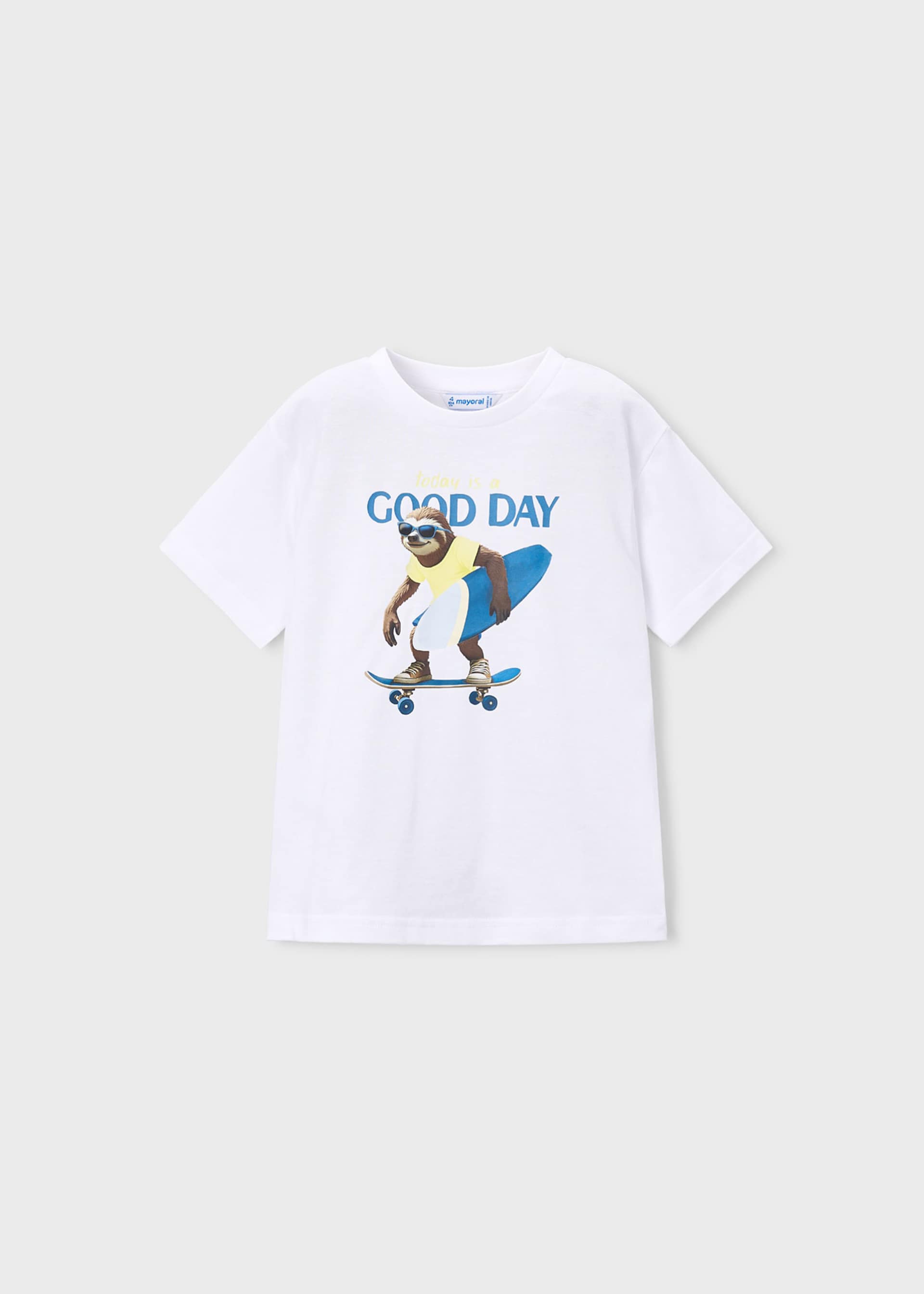 Boy Silkscreen Print T-shirt