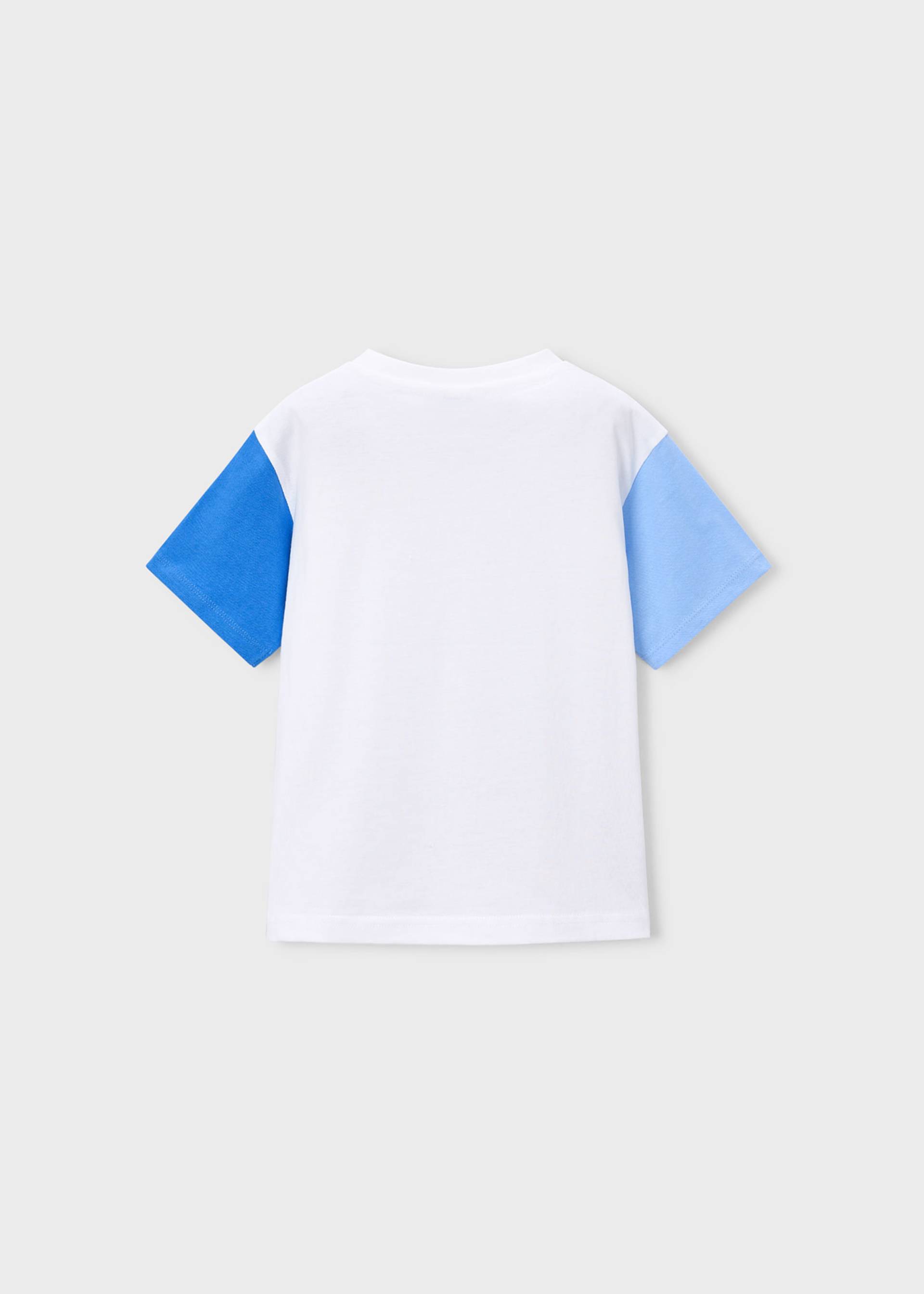 Playera combinada niño