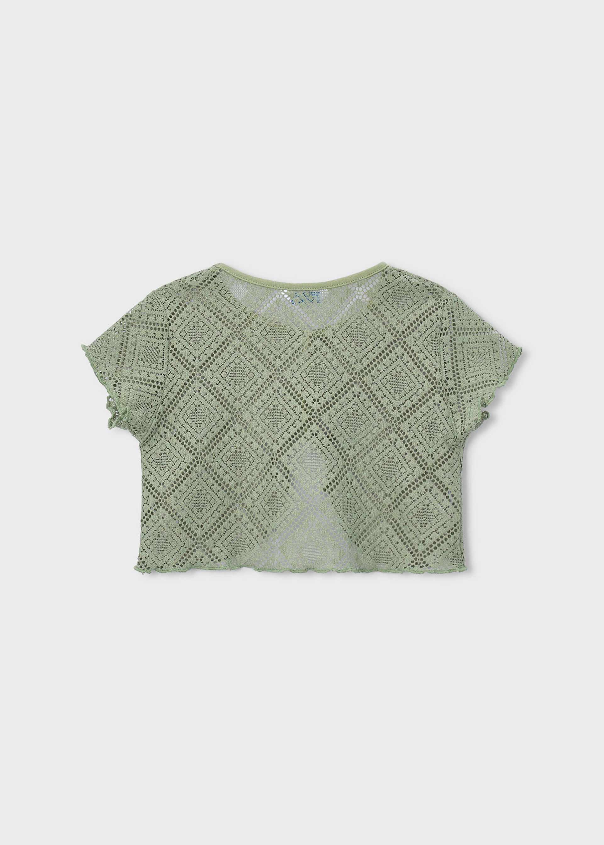 Camiseta crochet niña
