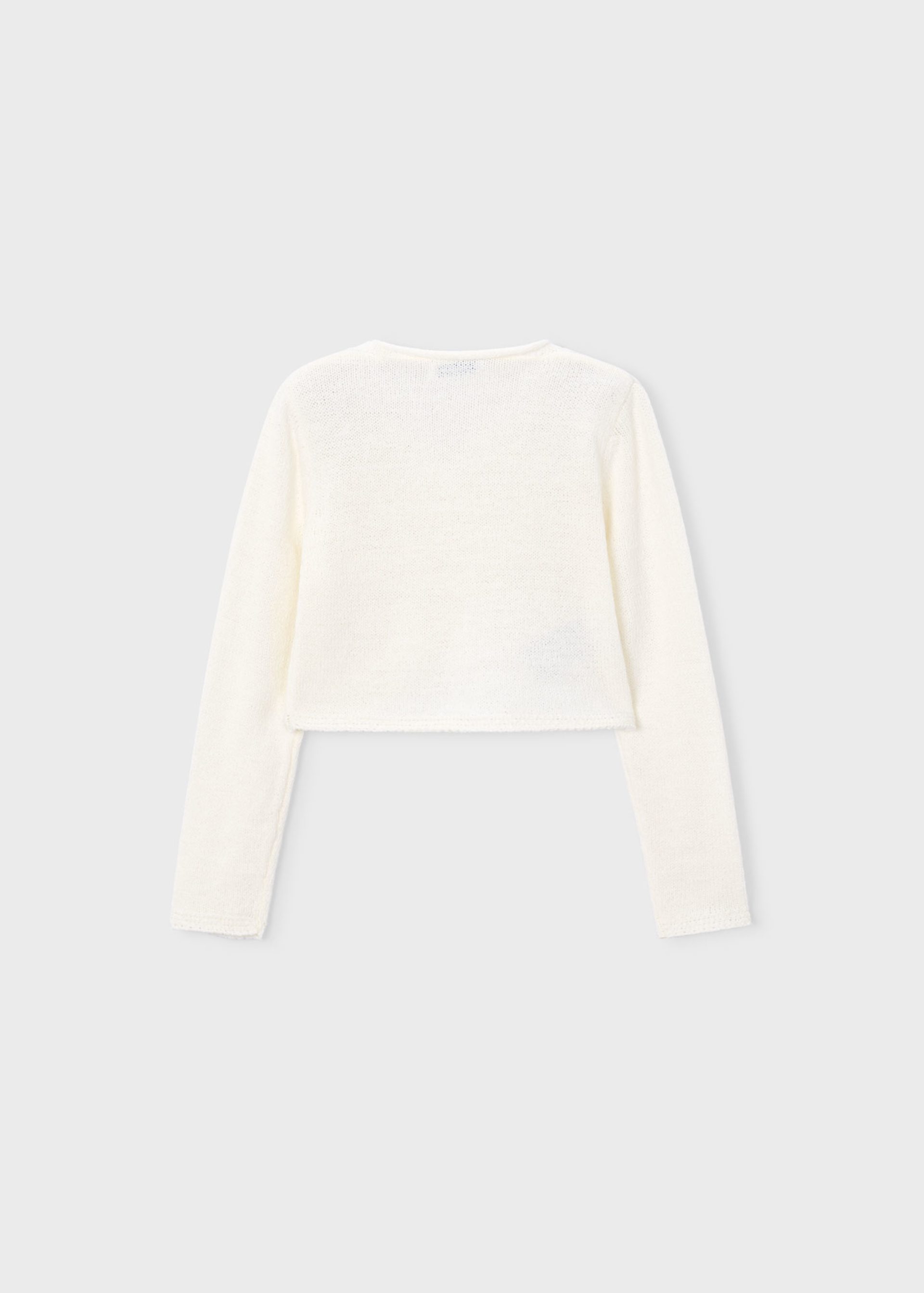 Cardigan bottone bambina