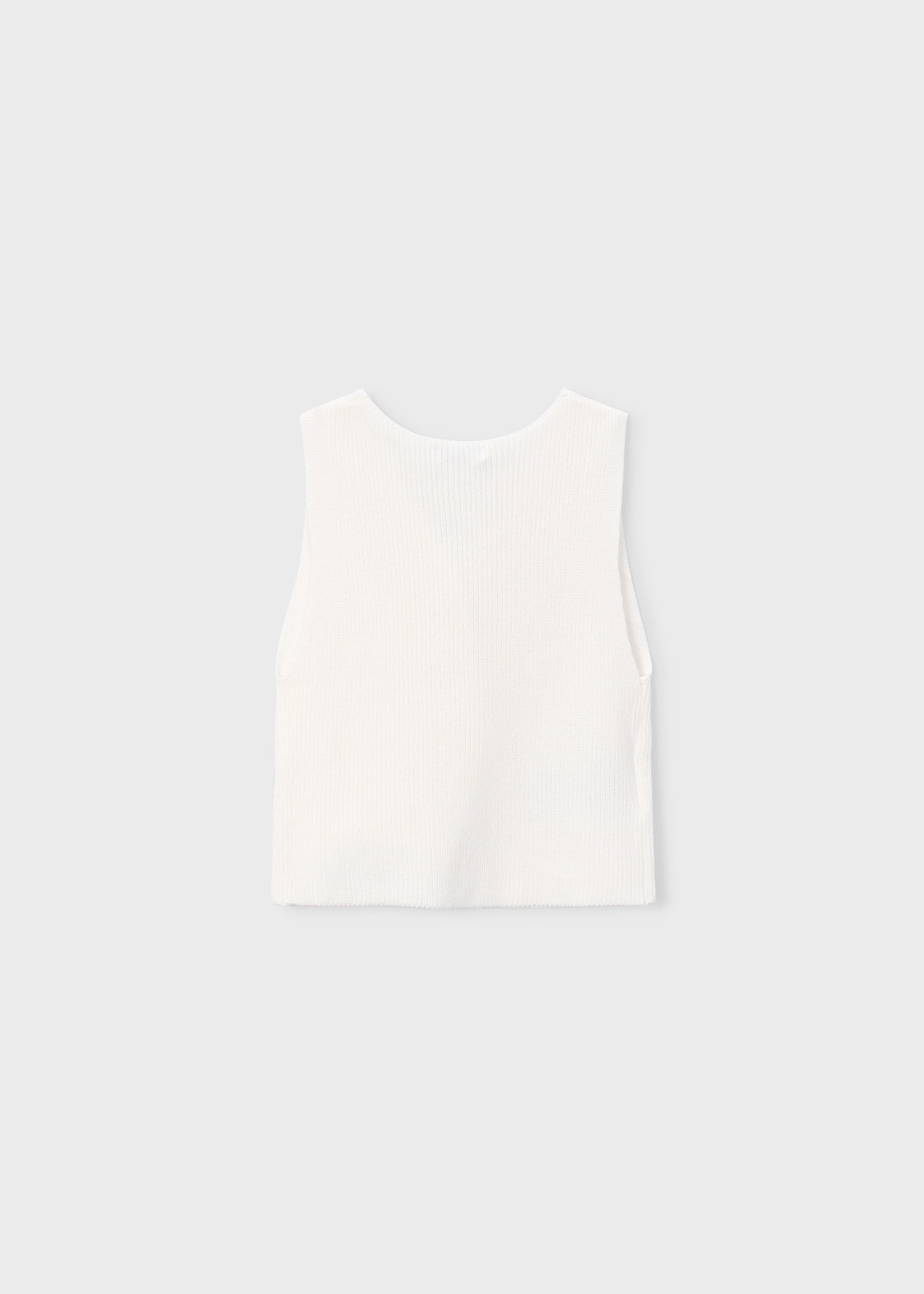 Gilet bottoni bambina