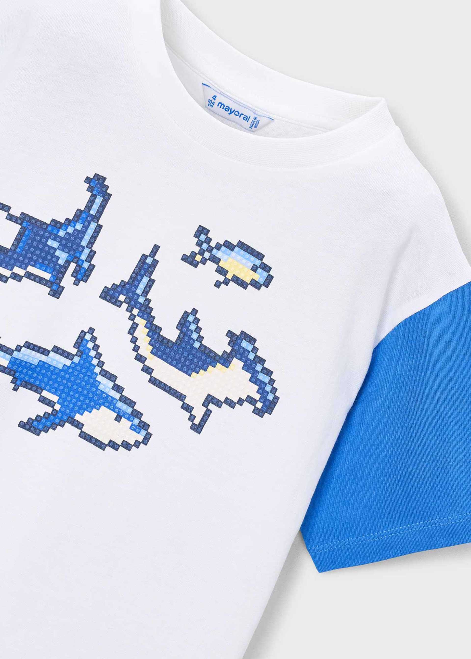 T-shirt combiné garçon