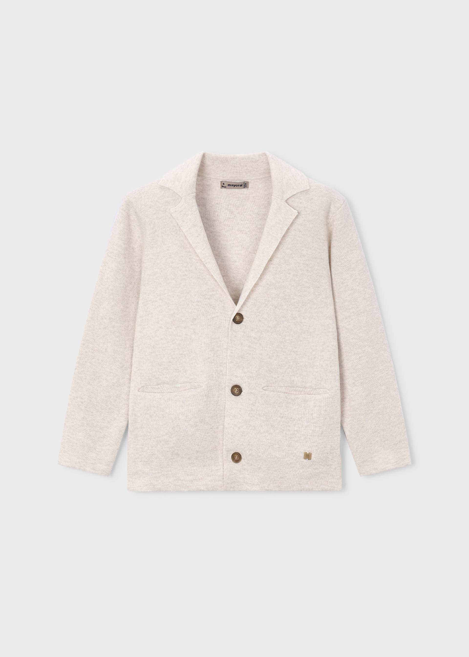 Chaqueta tricot niño