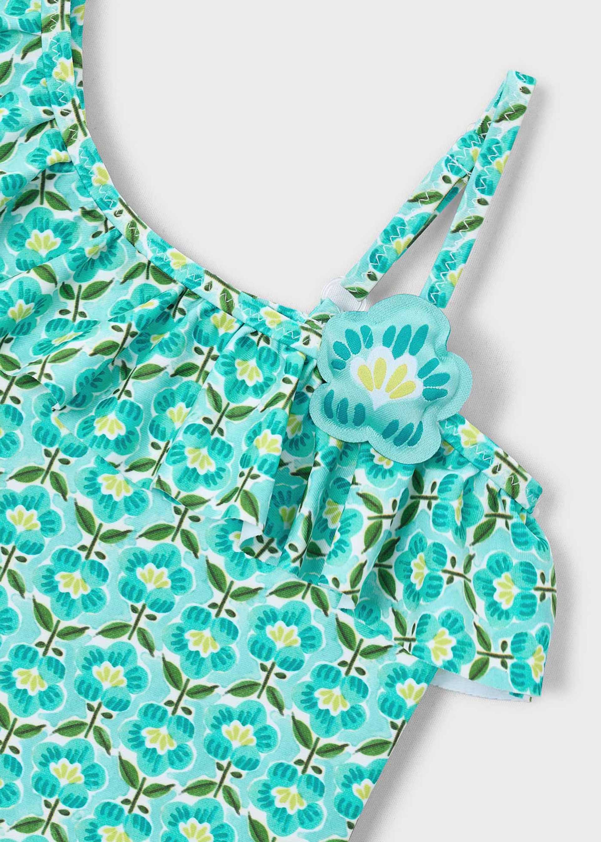 Asymmetrical swimsuit for girls