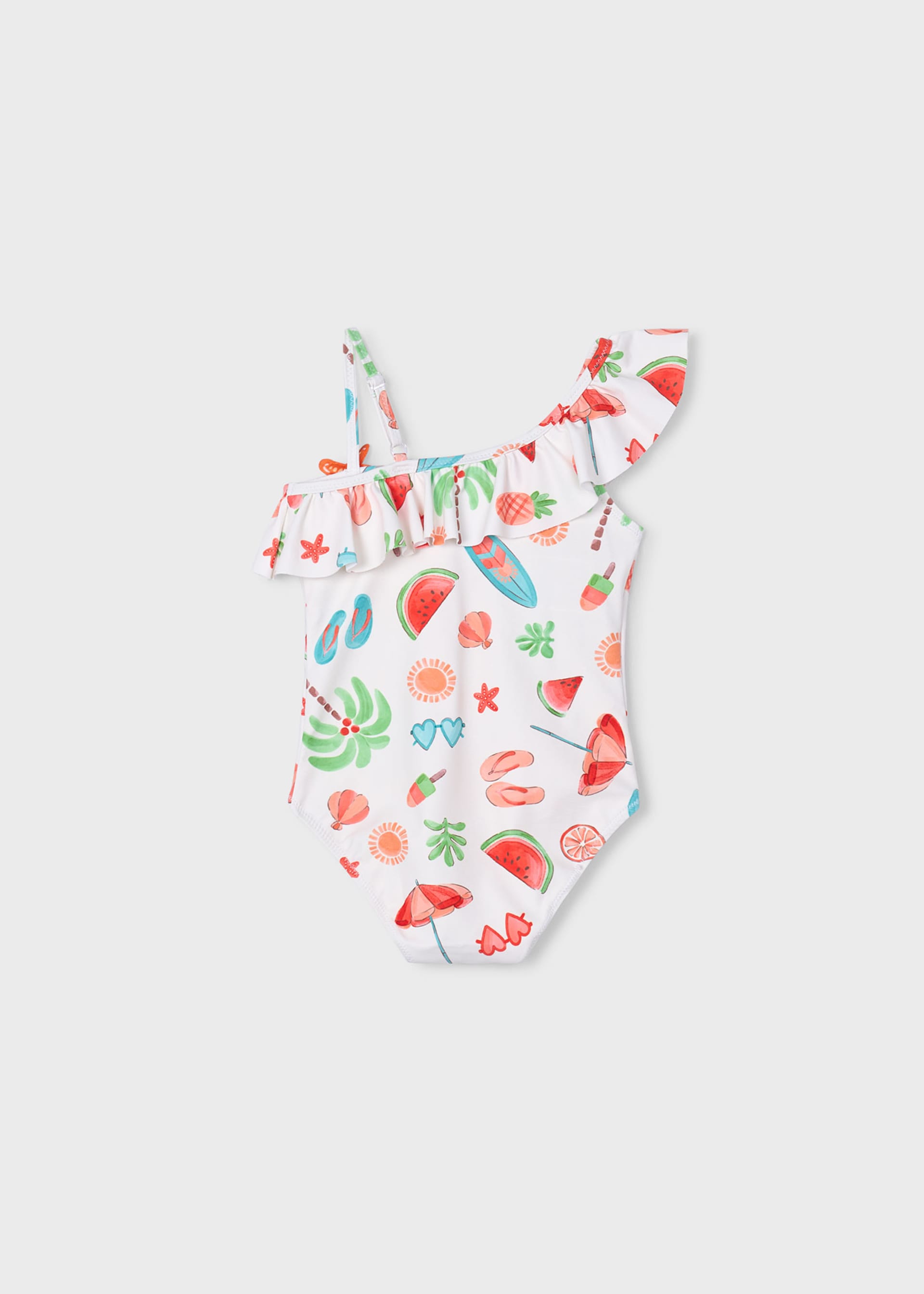 Costume asimmetrico bambina