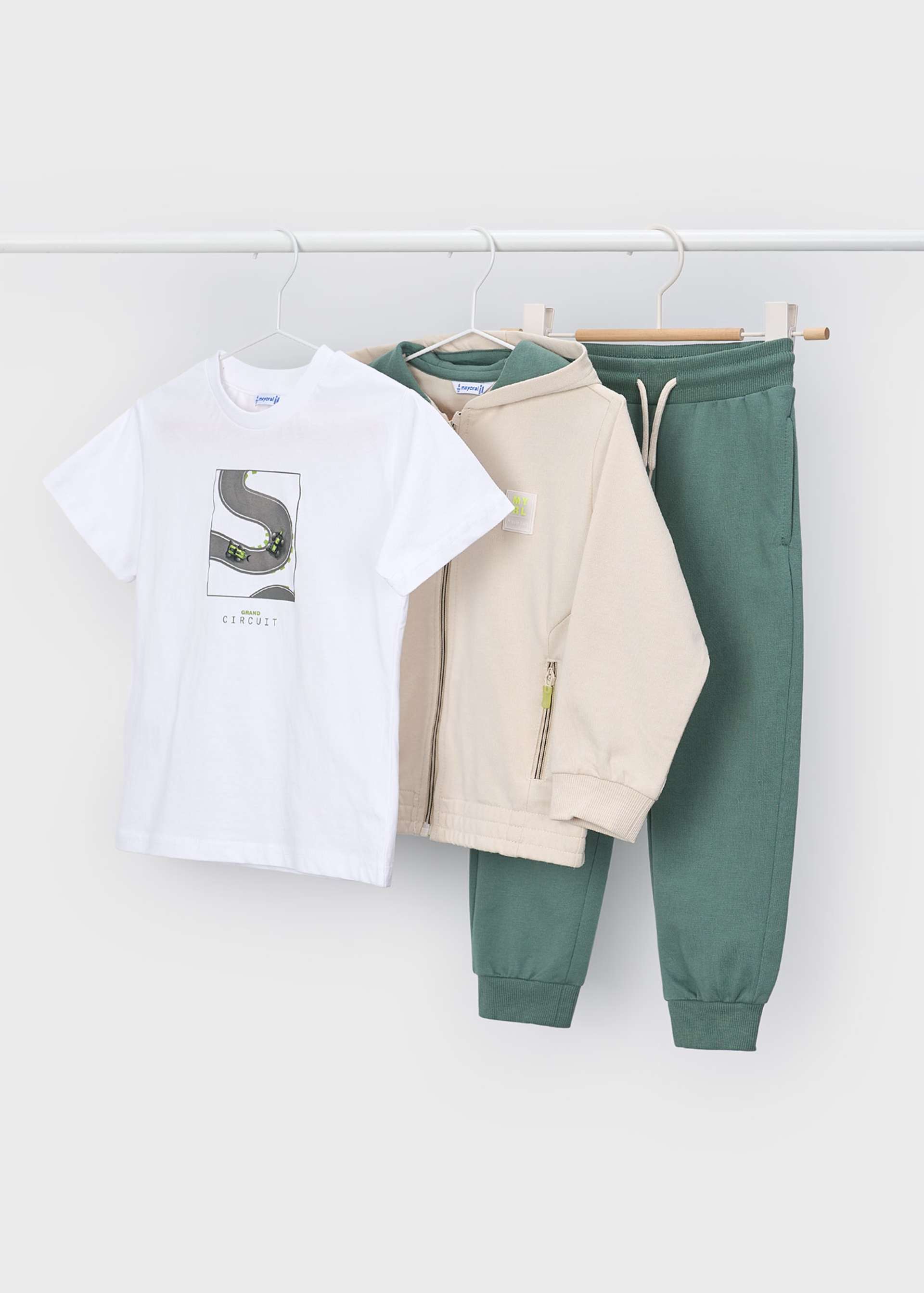 Pants con playera niño