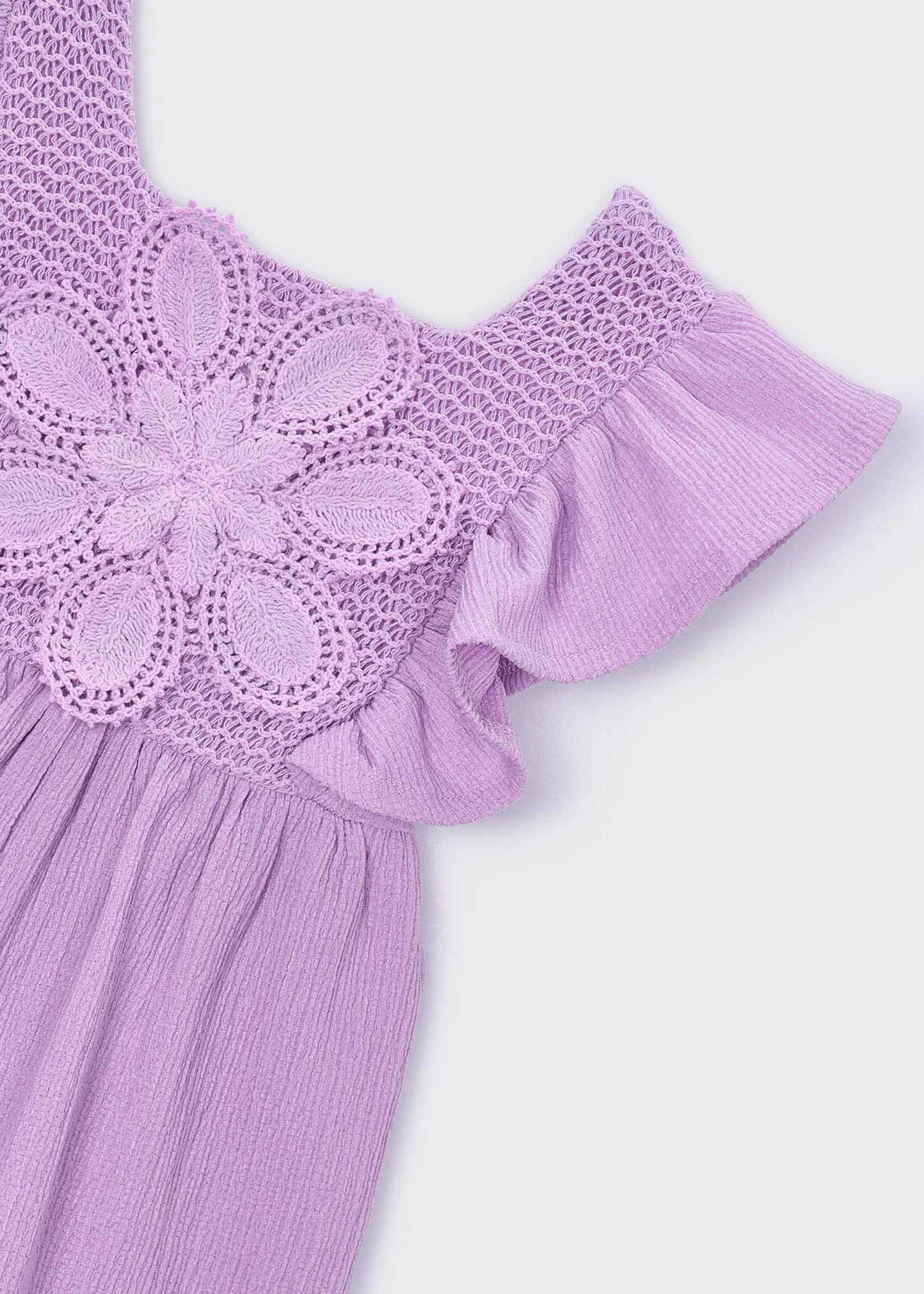Crochet jumpsuit for girls