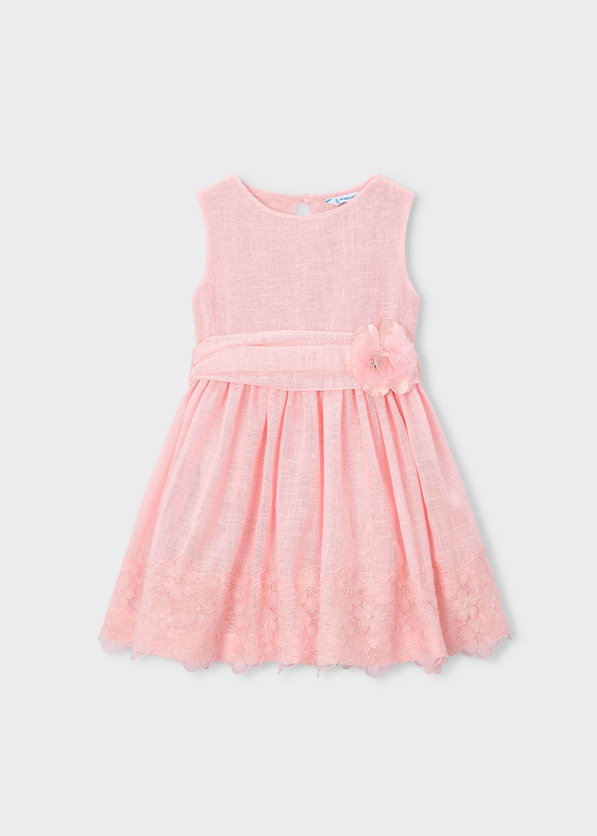 Festliches Kleid mit Spitzendetails Mädchen