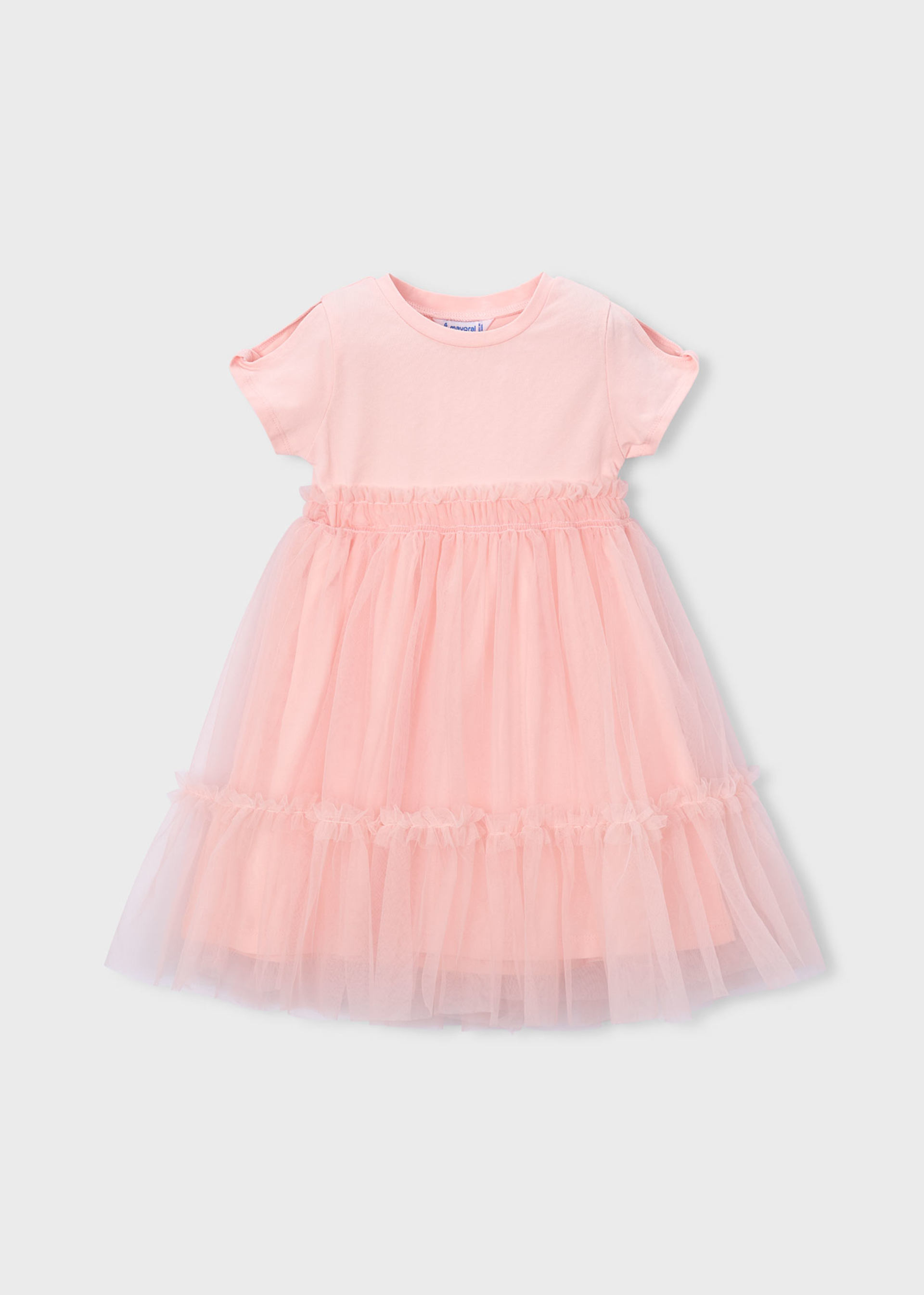 Robe combinée fille