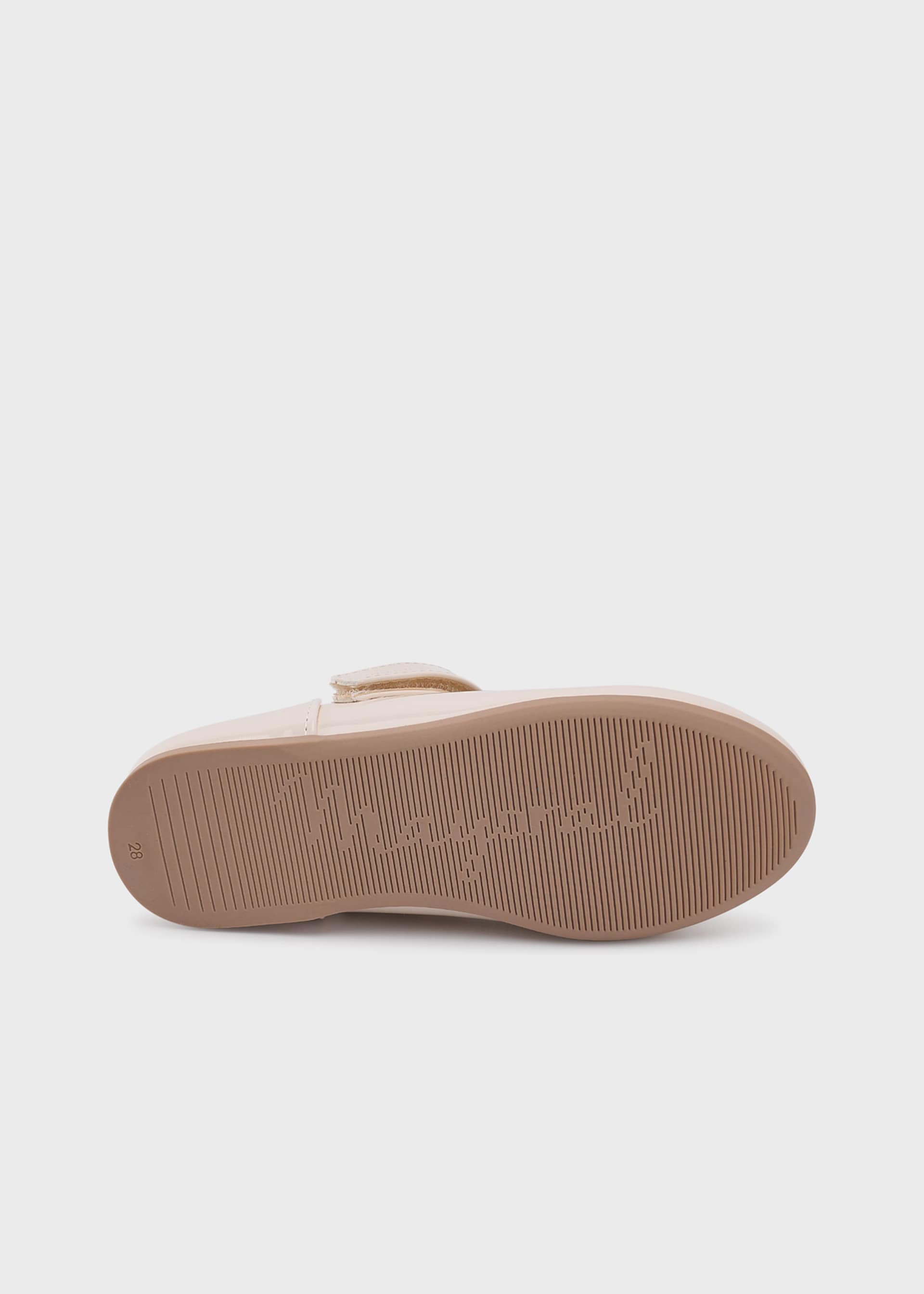 Ballerine vernice fiore bambina