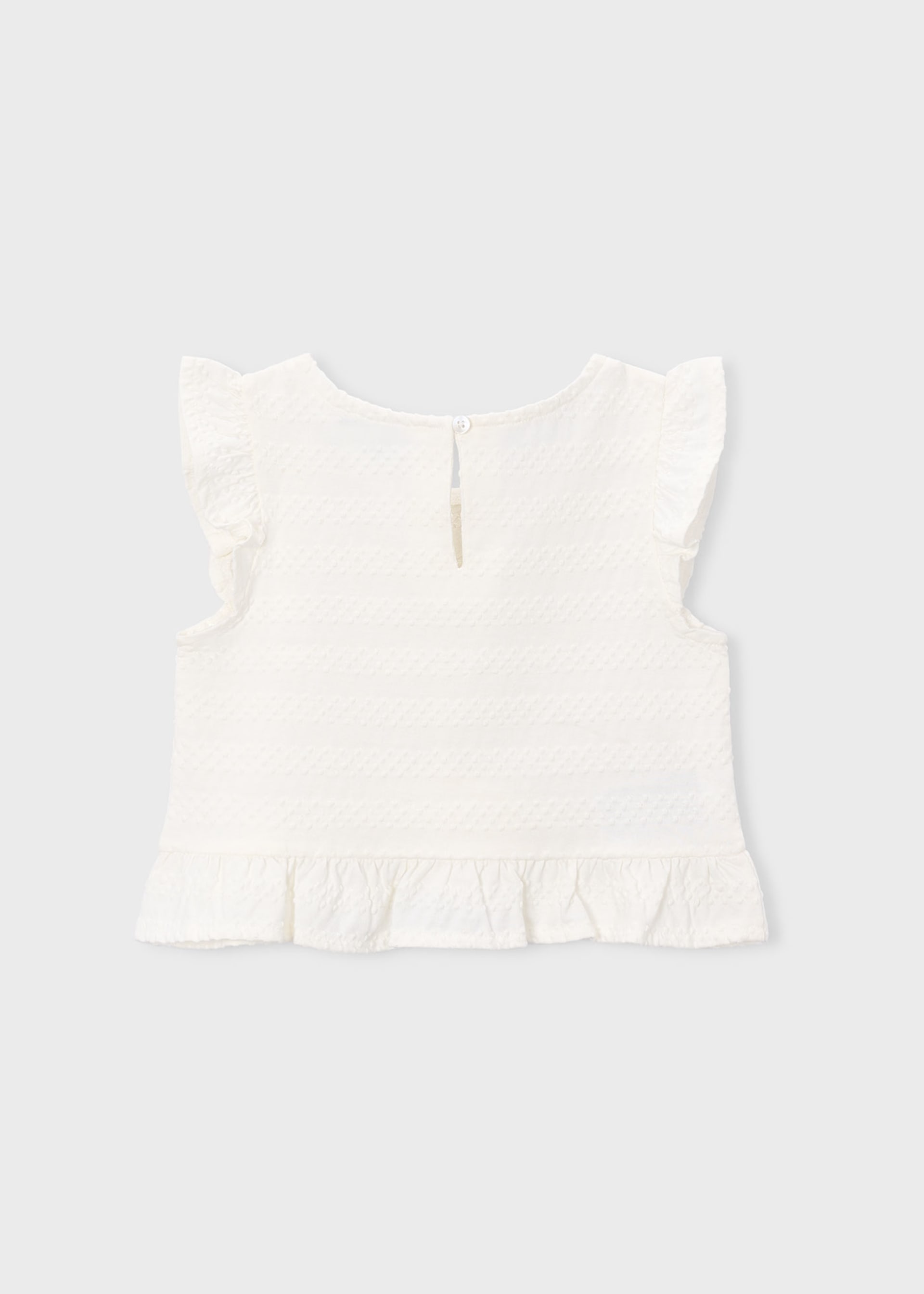 Camiseta volantes niña