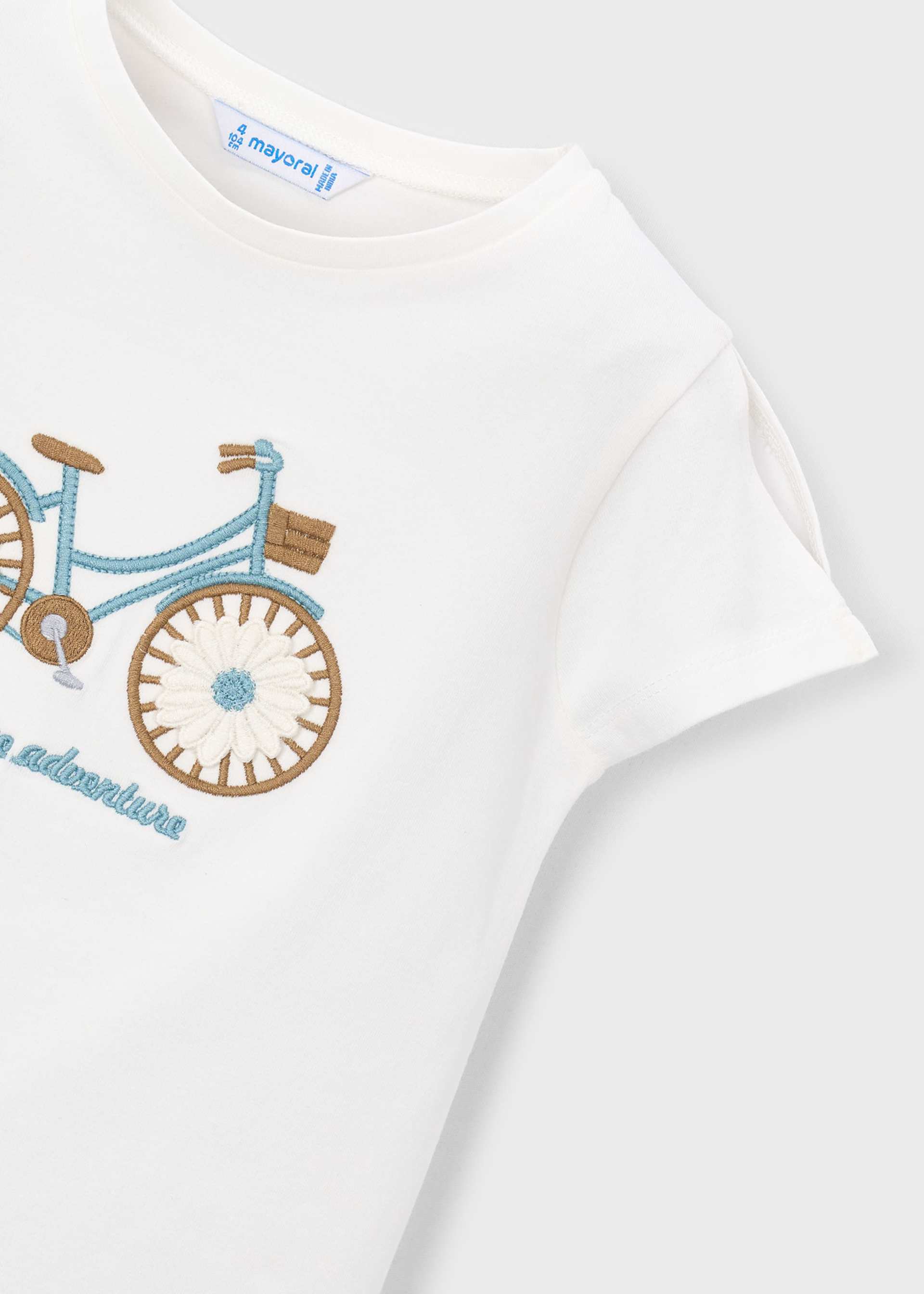 T-Shirt Fahrrad Mädchen