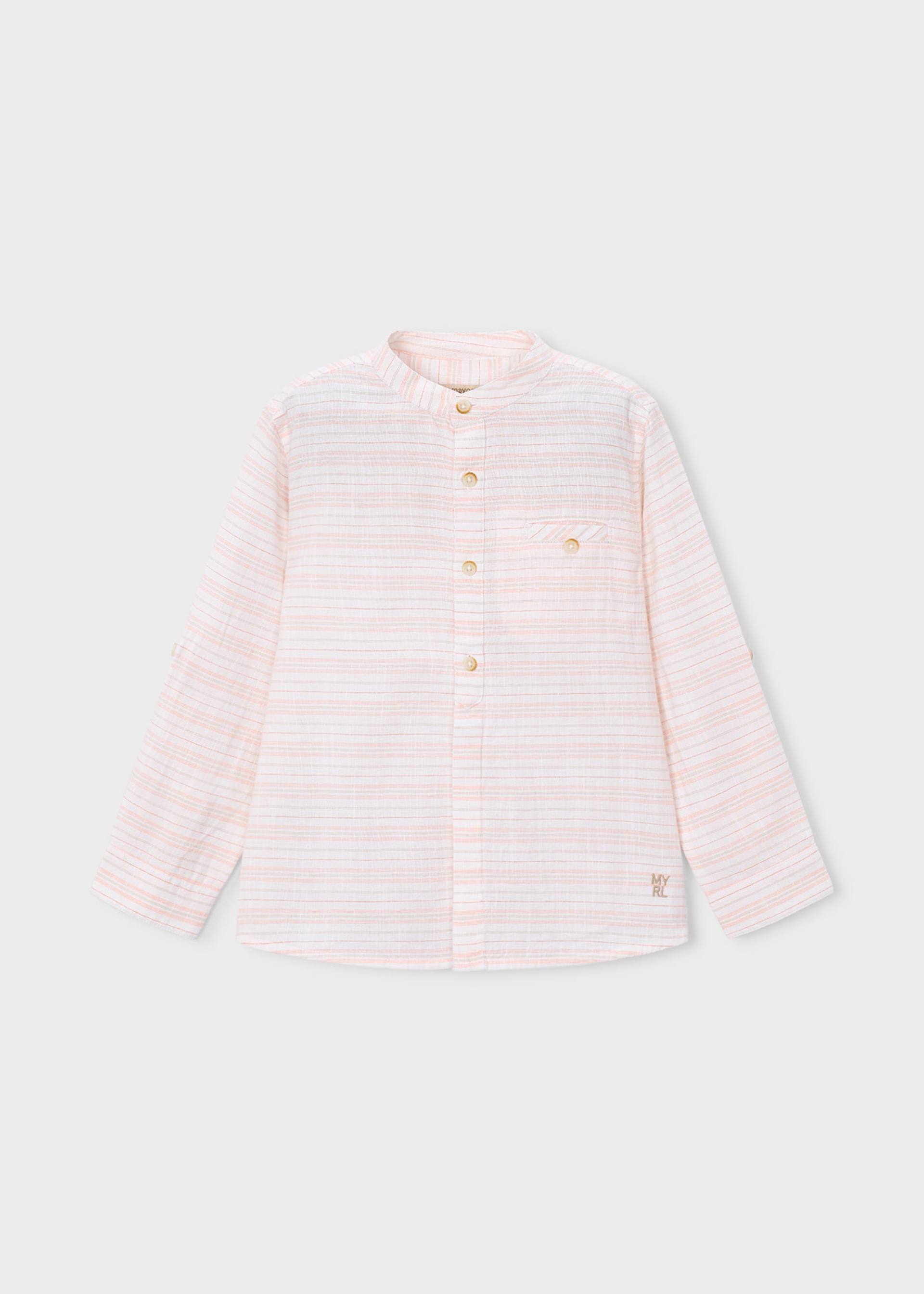 Camicia manica lunga righe bambino