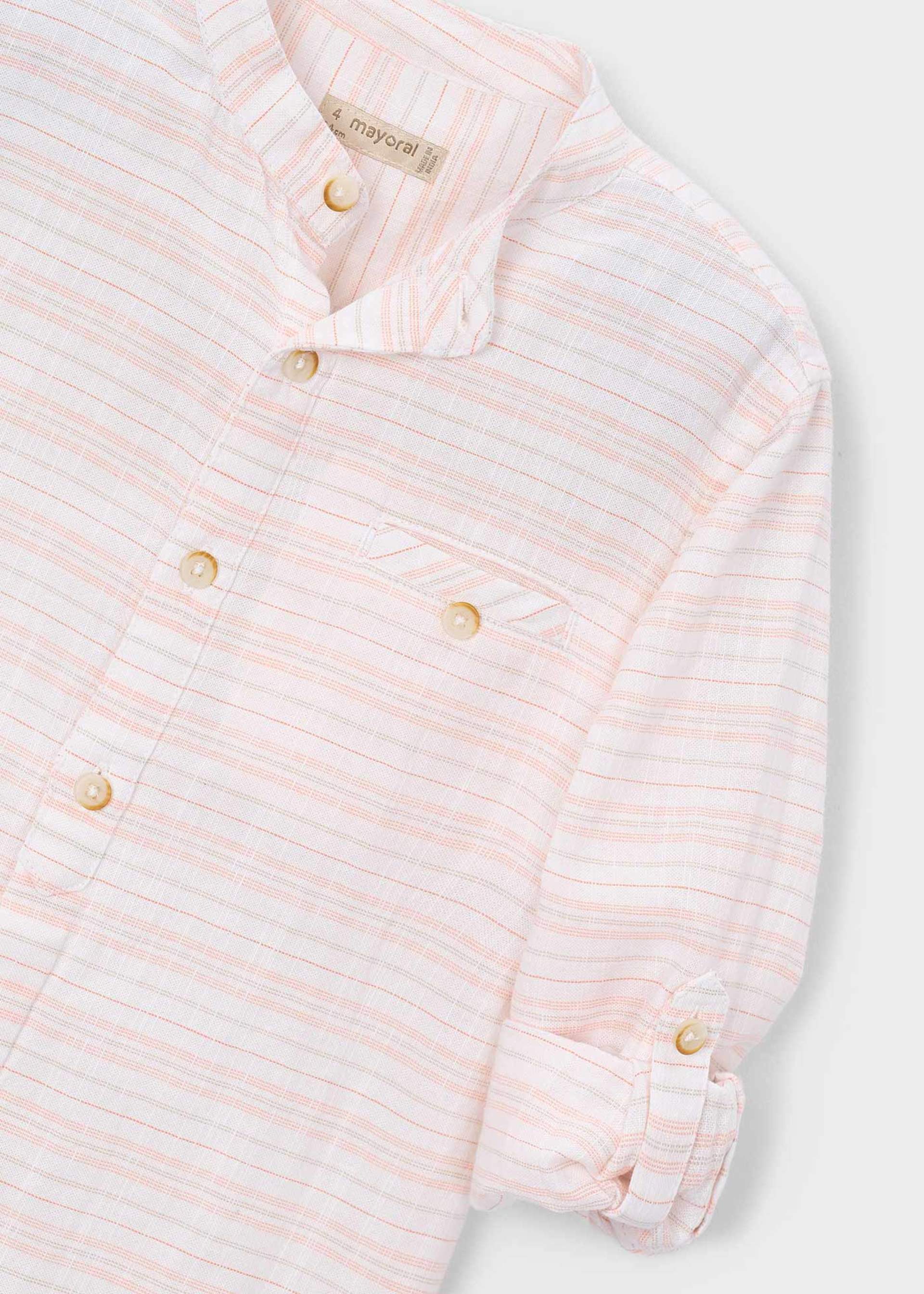 Camicia manica lunga righe bambino