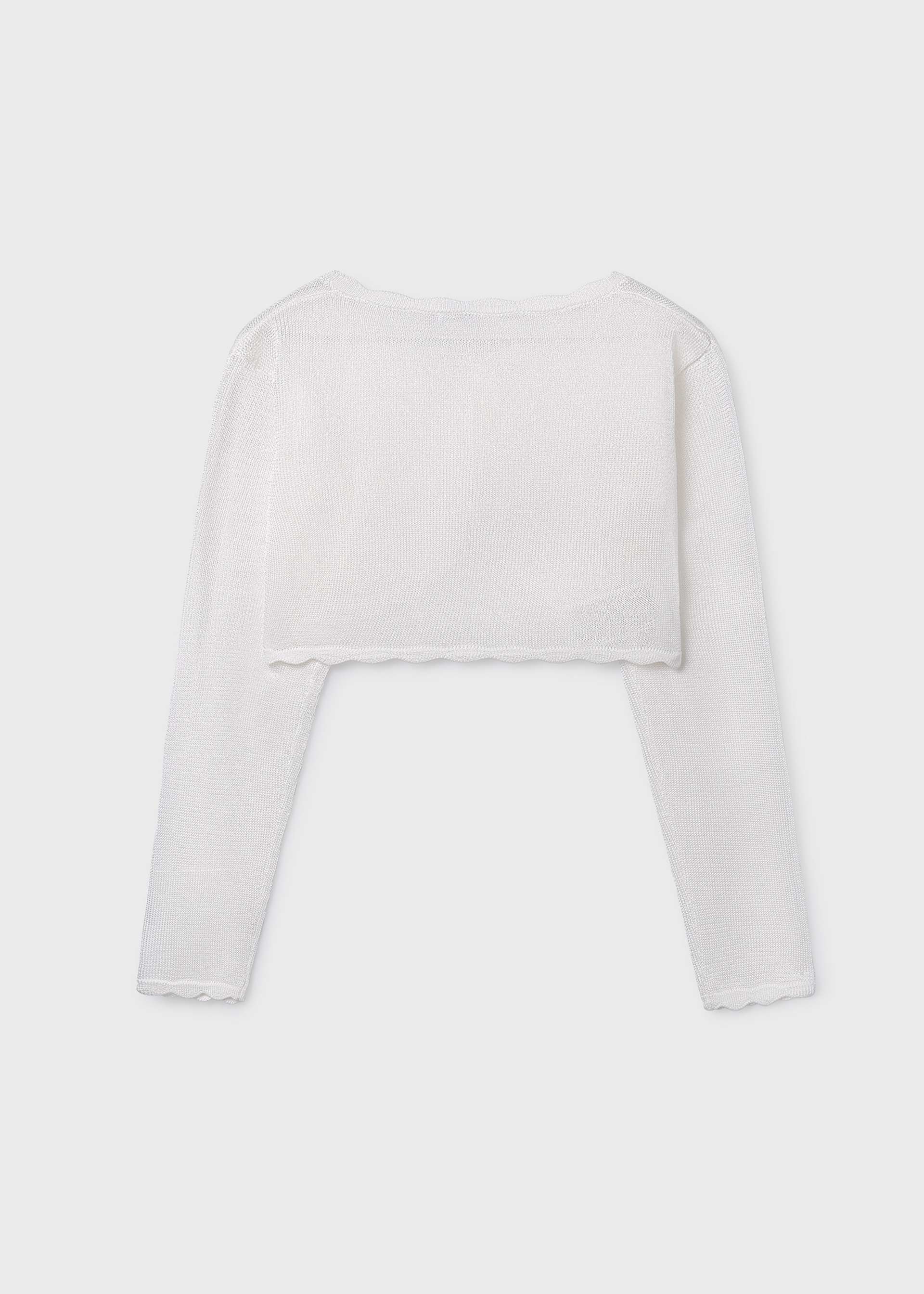 Cardigan tricot basic ragazza
