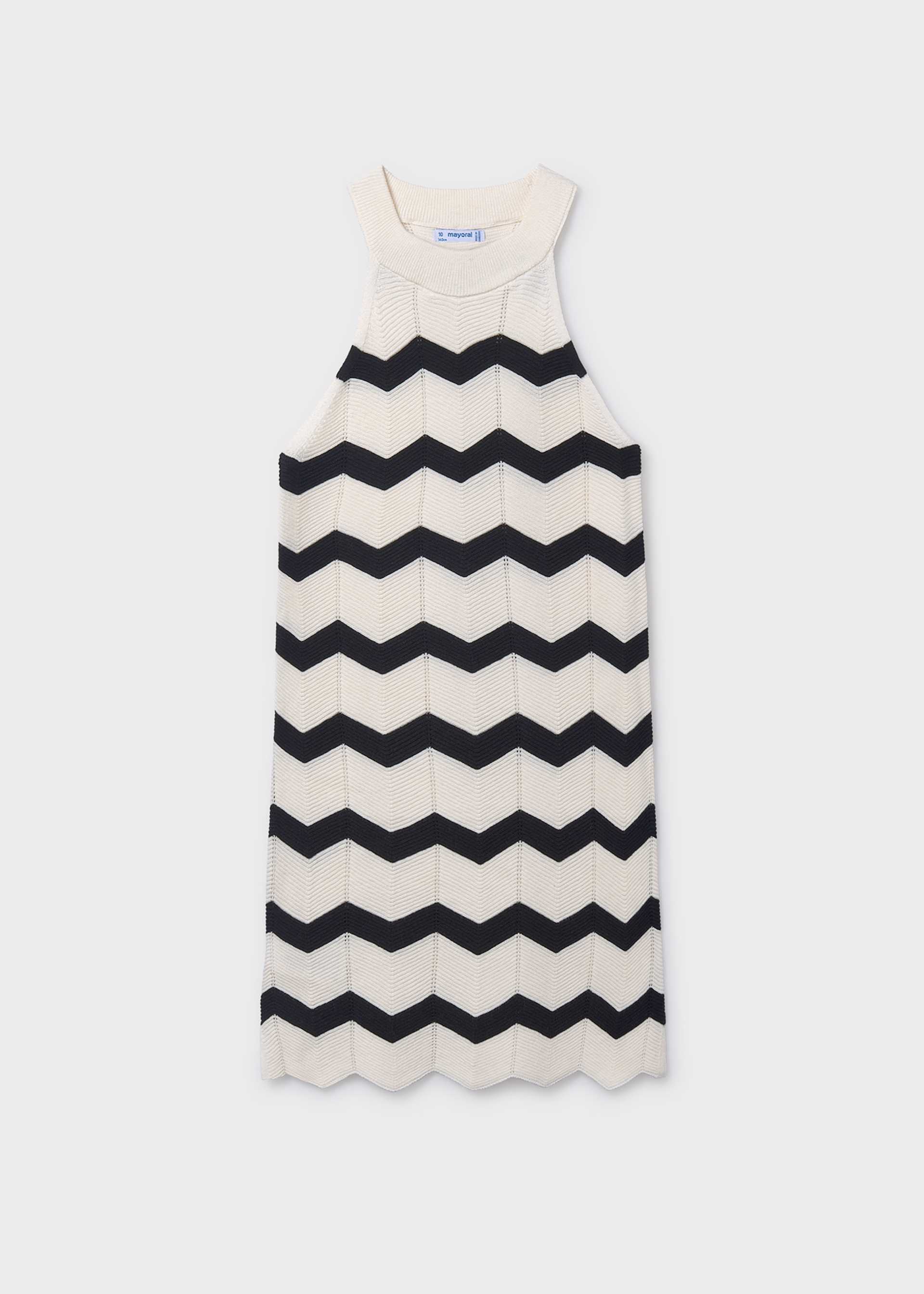 Robe zig zag fille