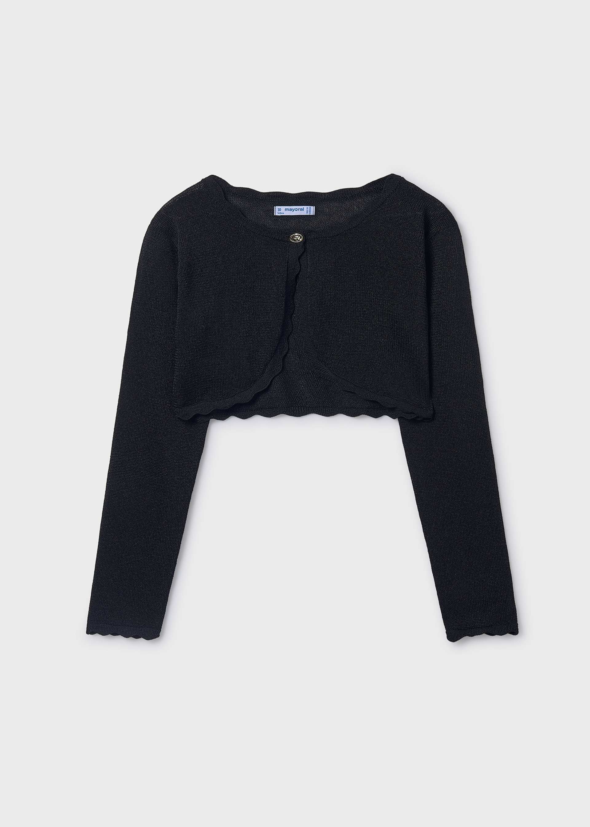 Cardigan tricot basic ragazza