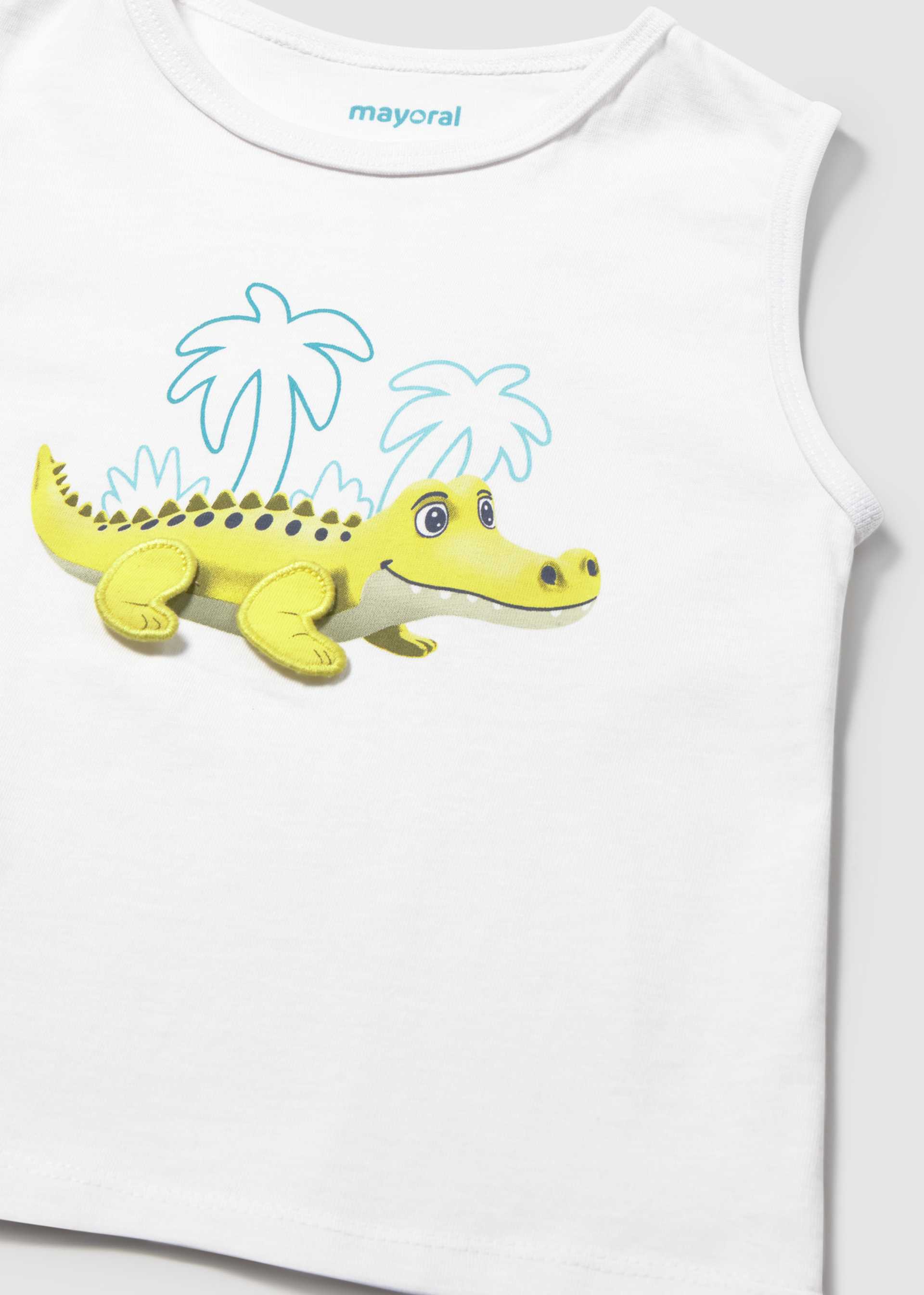 Camiseta sin mangas interactiva bebé